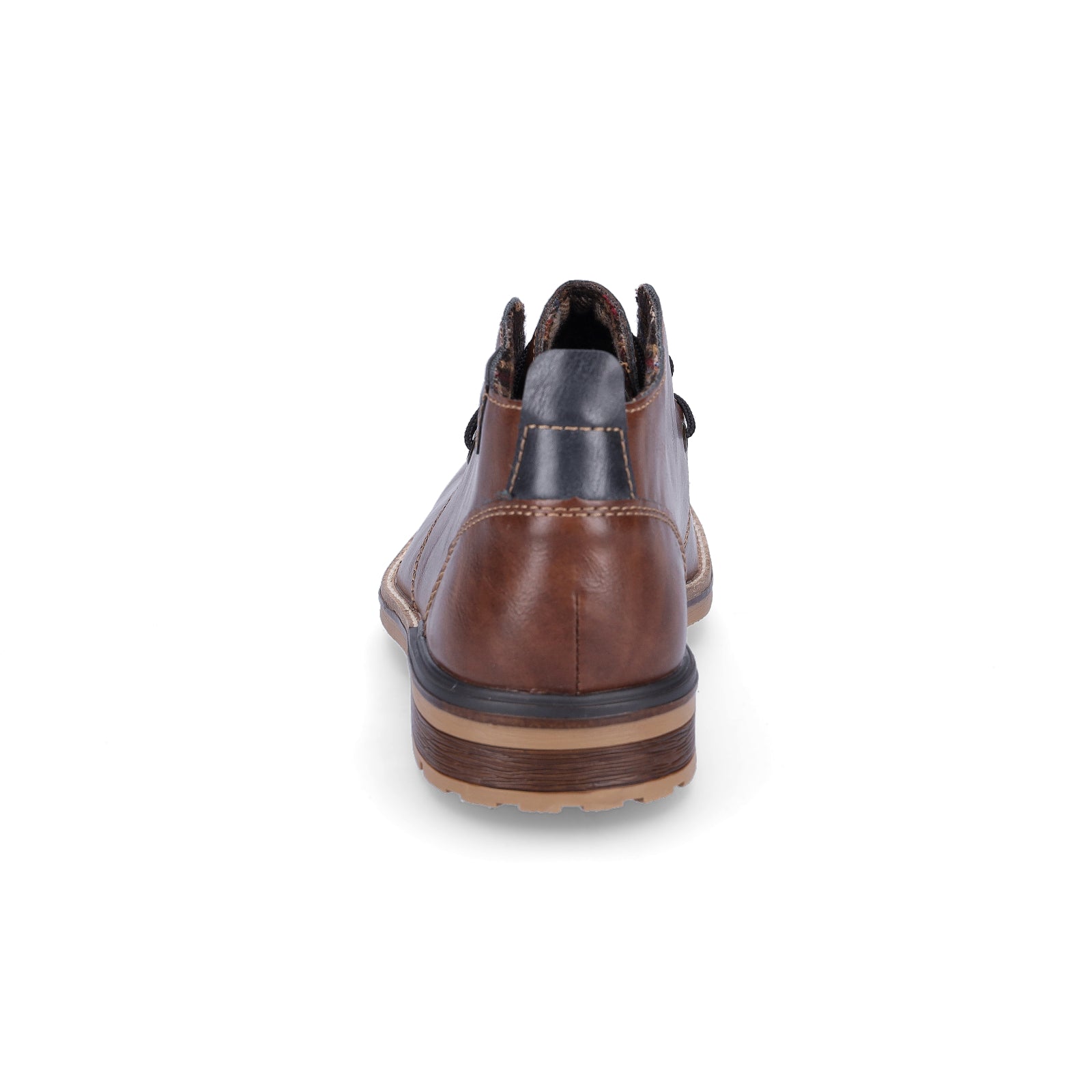 Rieker men's lace-up boot brown