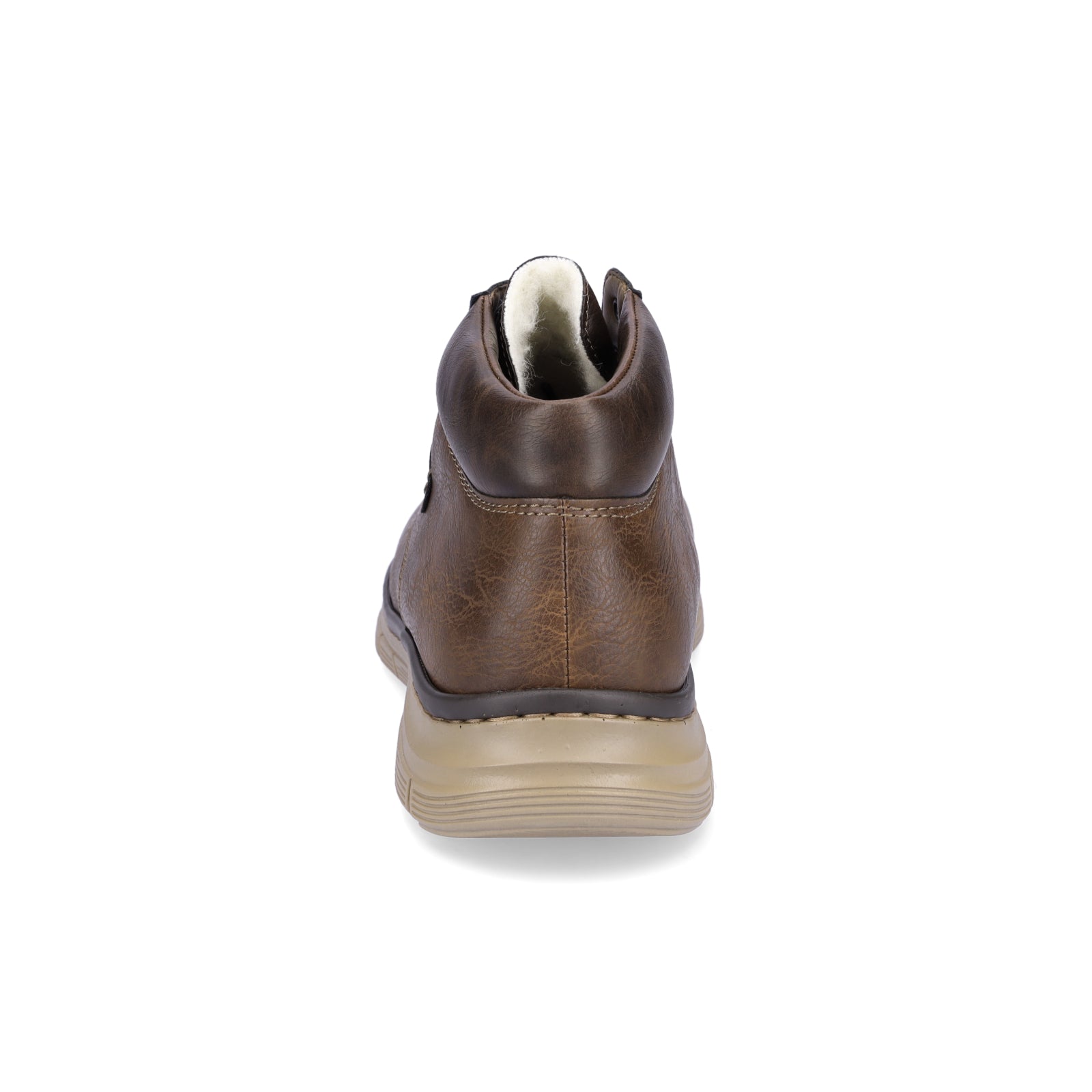 Rieker men's lace-up boot brown