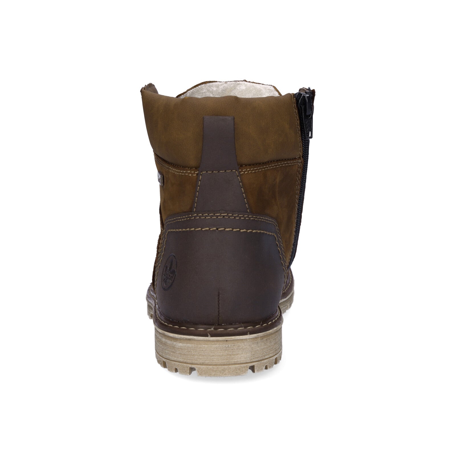 Rieker men's lace-up boot brown