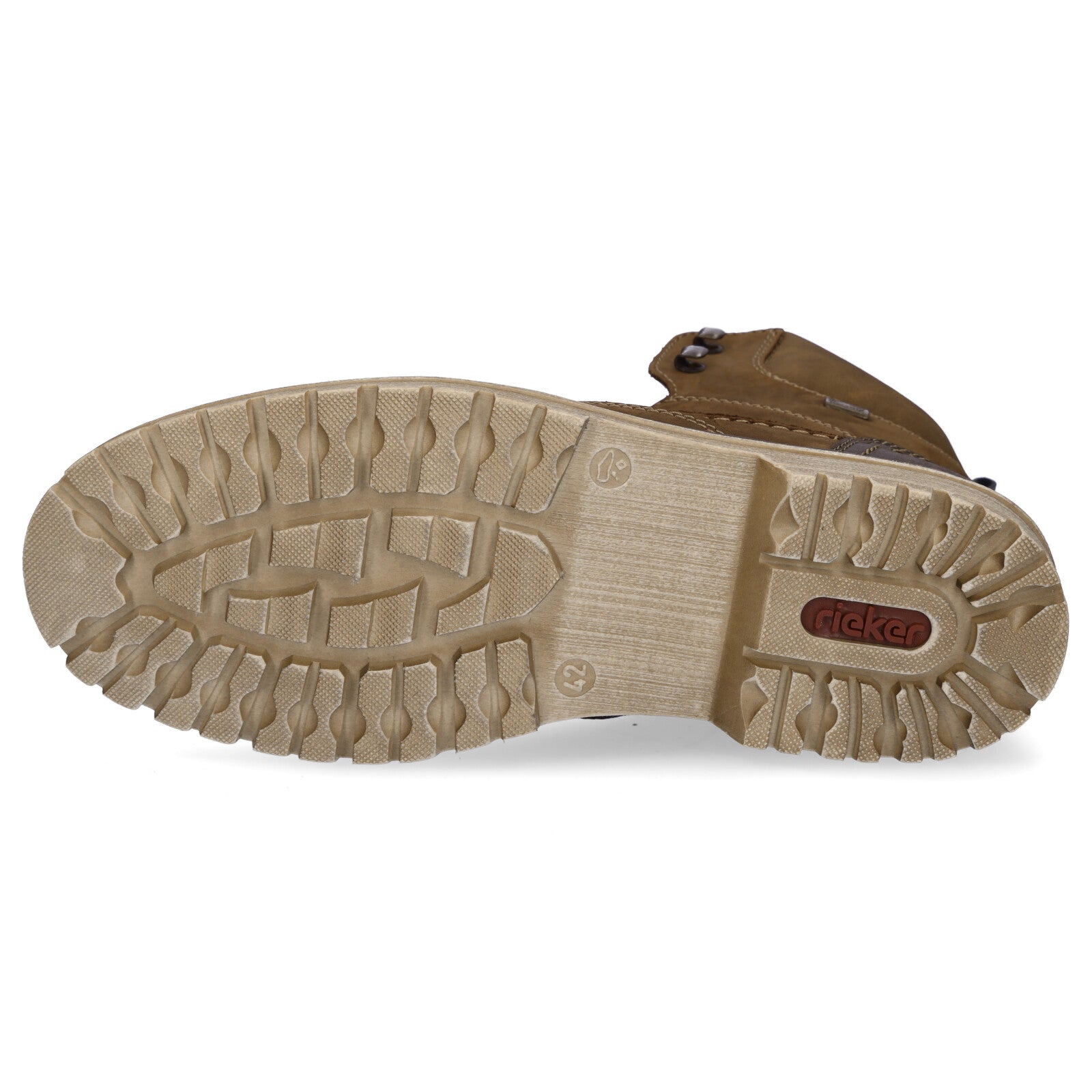 Rieker men's lace-up boot brown
