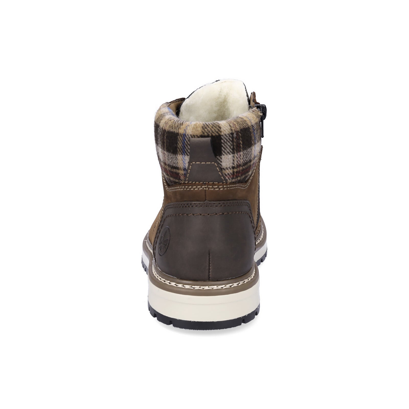 Rieker men's lace-up boot brown