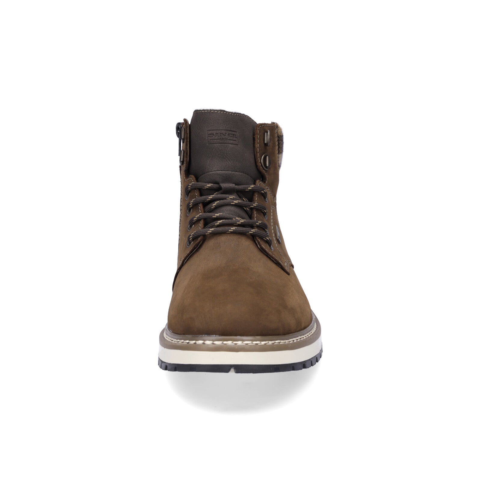 Rieker men's lace-up boot brown