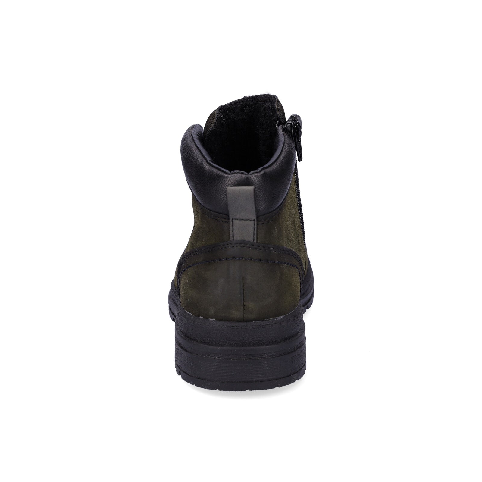 Rieker men's lace-up boot green