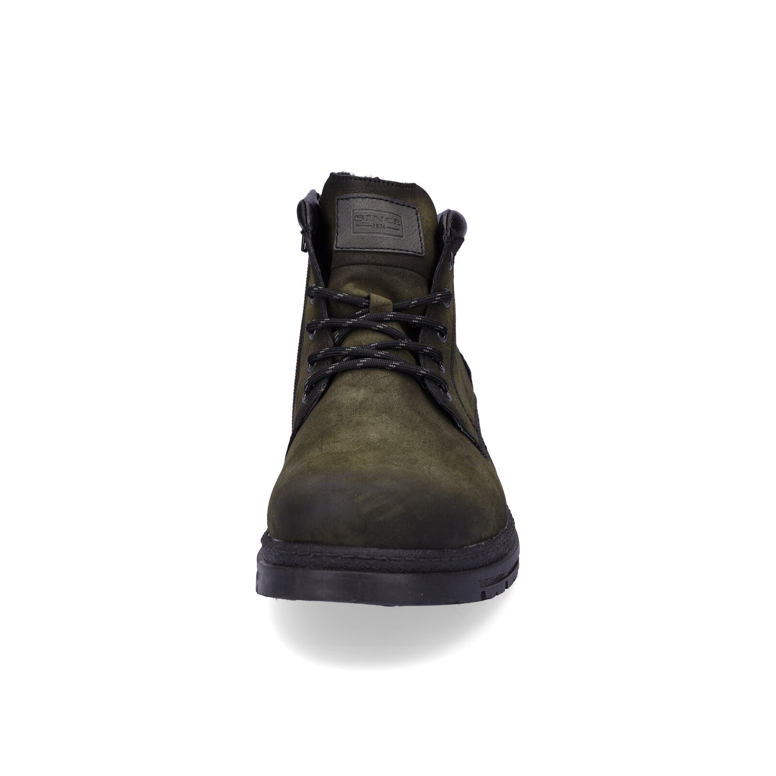 Rieker men's lace-up boot green