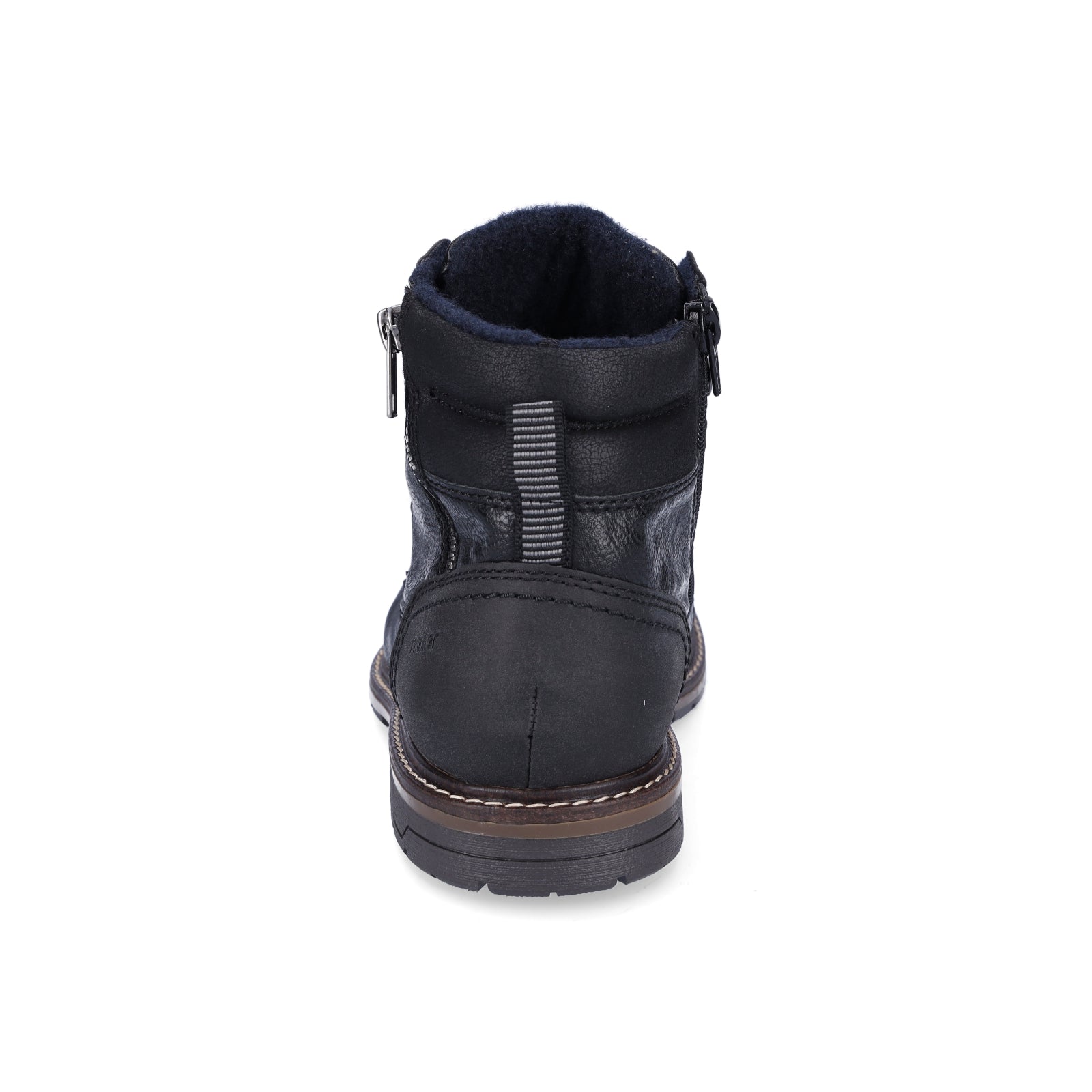 Rieker men's lace-up boot black