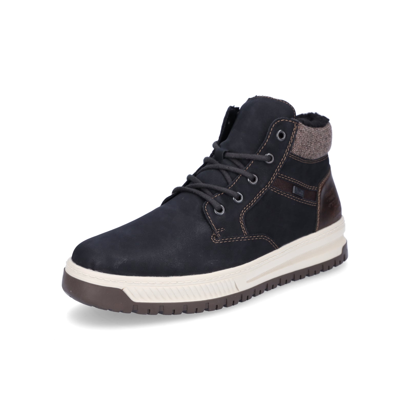 Rieker men's lace-up boot black