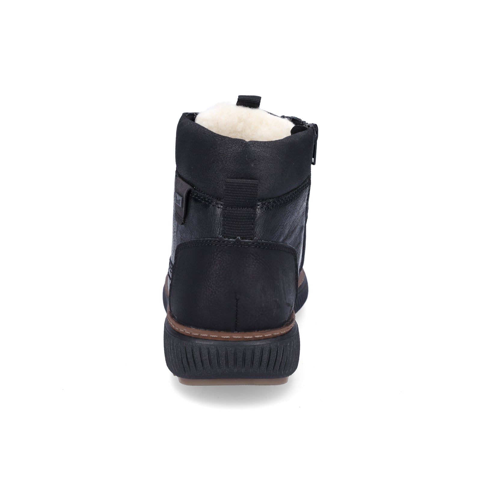Rieker men's lace-up boot black
