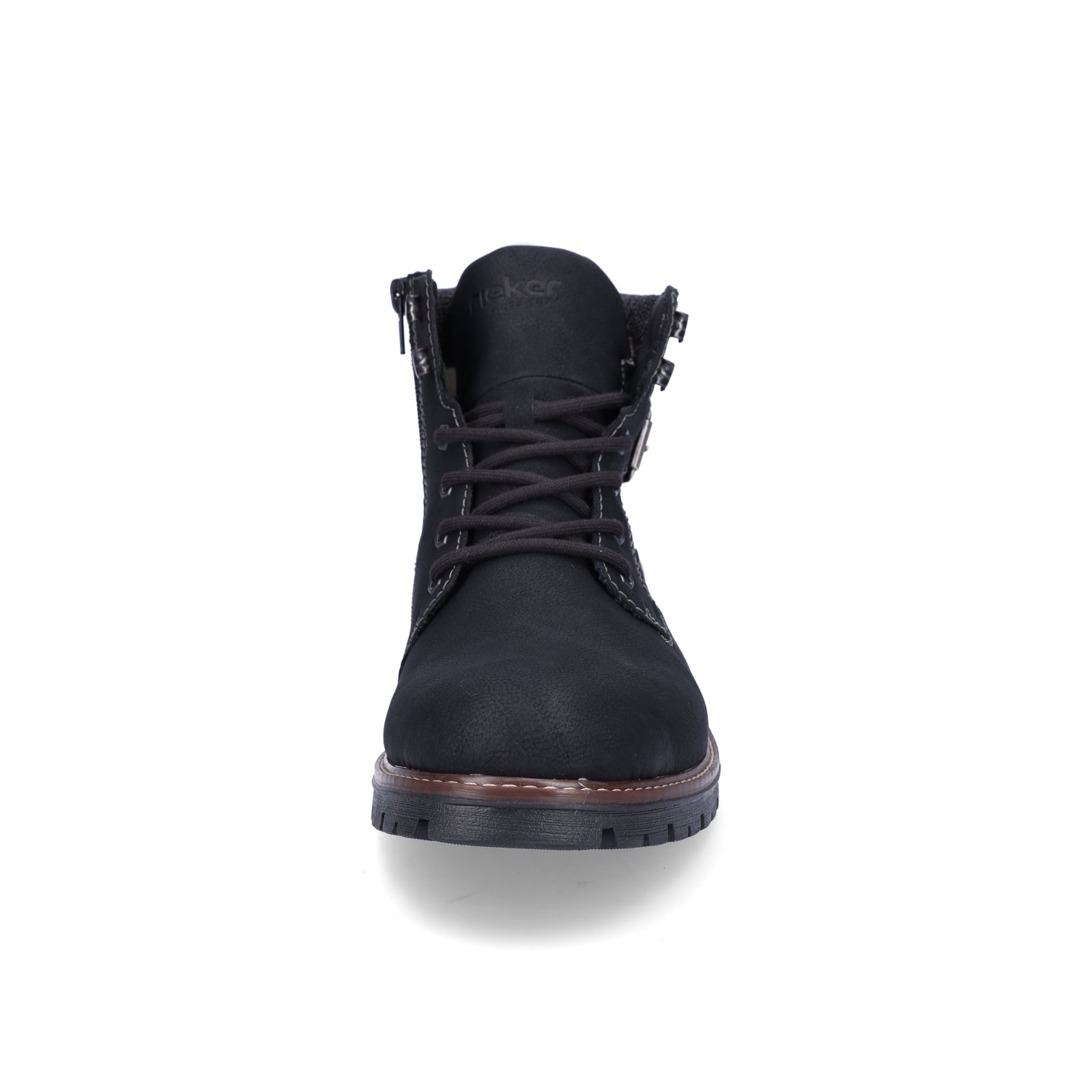 Rieker men's lace-up boot black