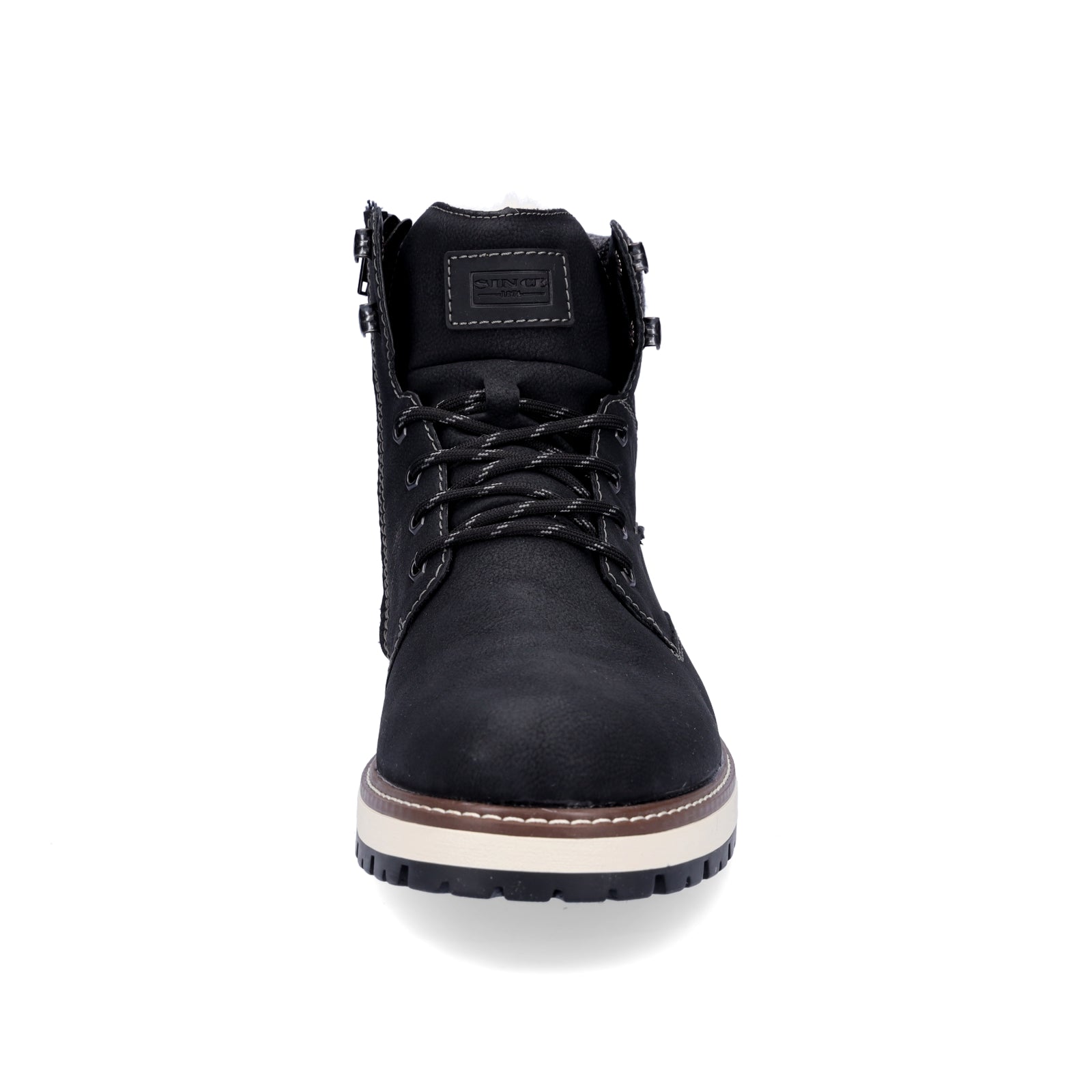 Rieker men's lace-up boot black