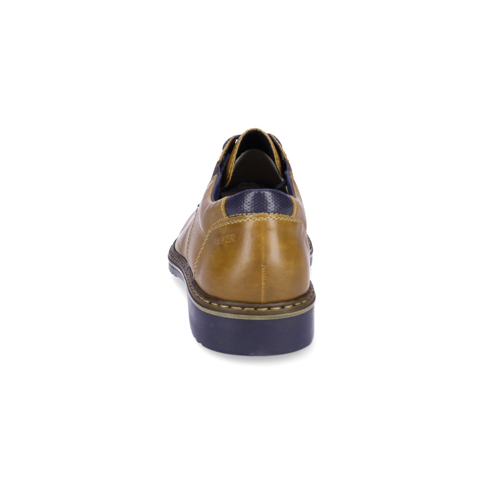 Rieker men's business lace-up shoe brown