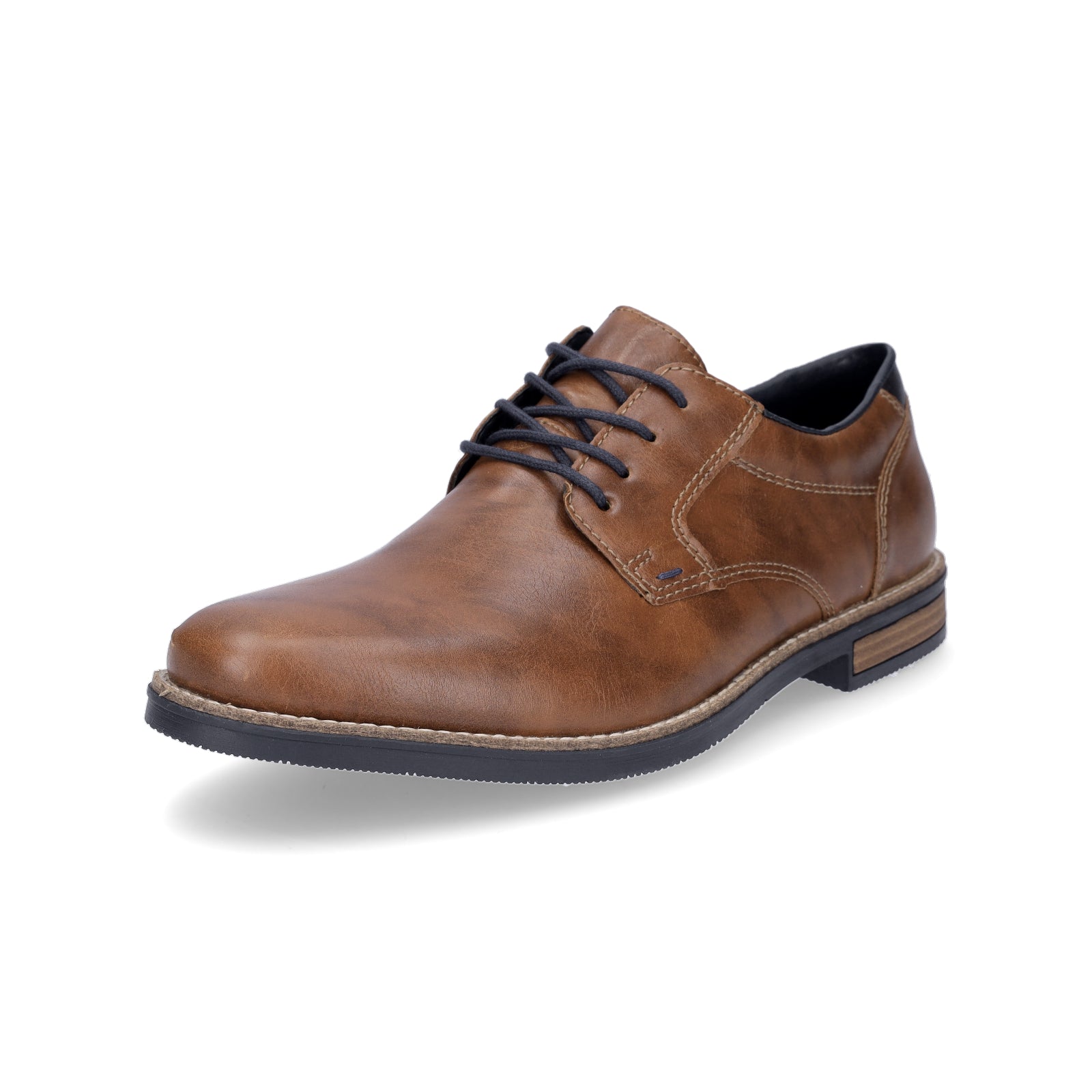 Rieker men's lace-up shoe brown