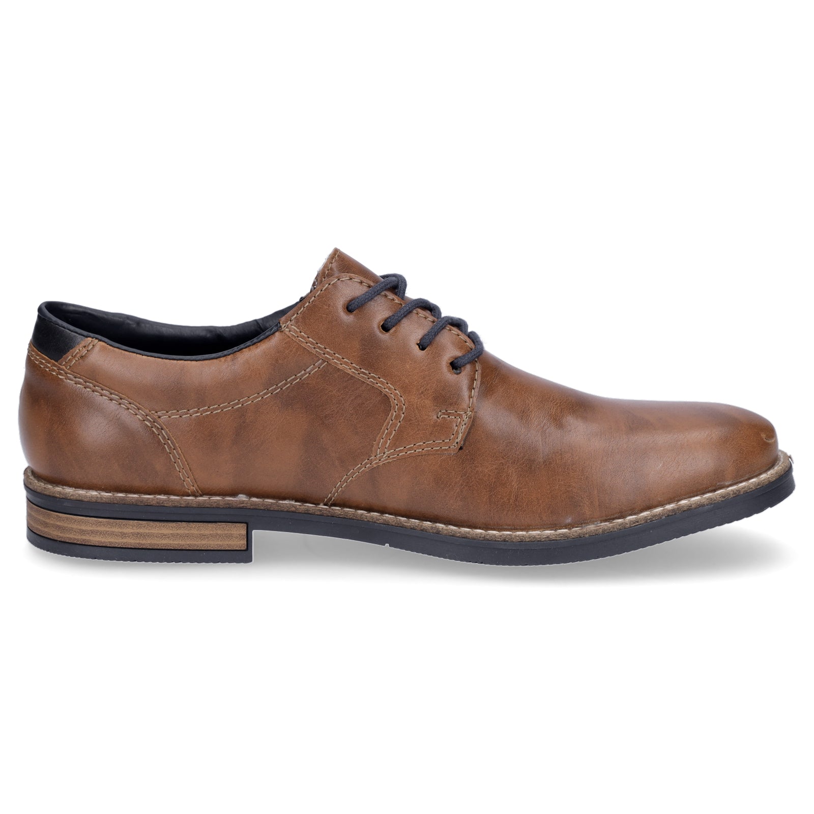 Rieker men's lace-up shoe brown