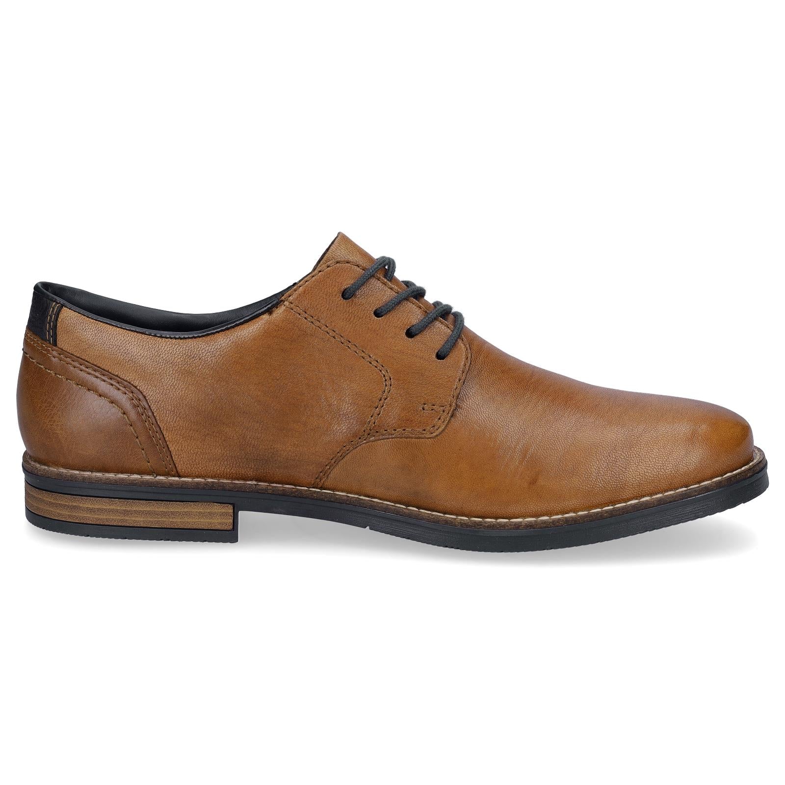 Rieker men's lace-up shoe brown