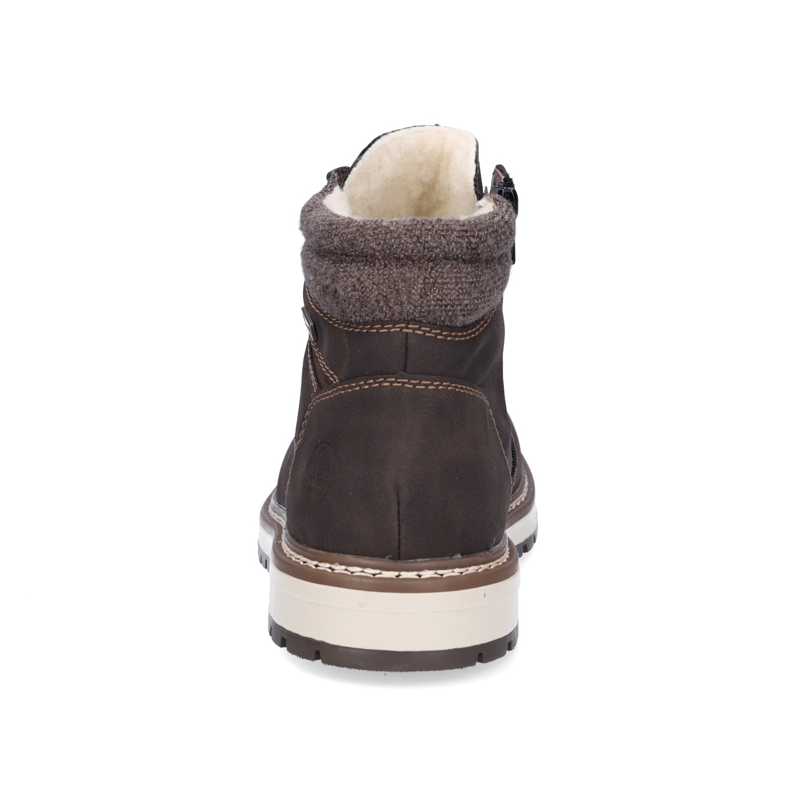 Rieker men's lace-up boot brown