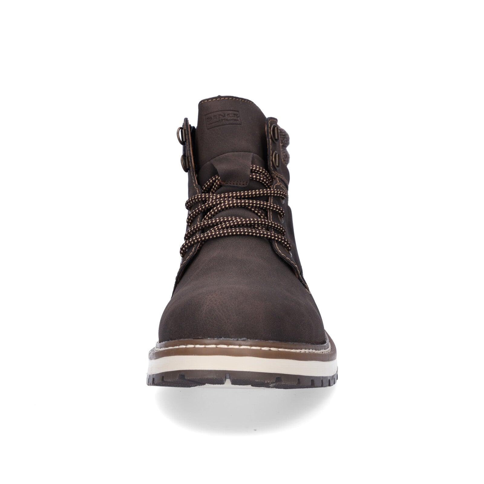 Rieker men's lace-up boot brown