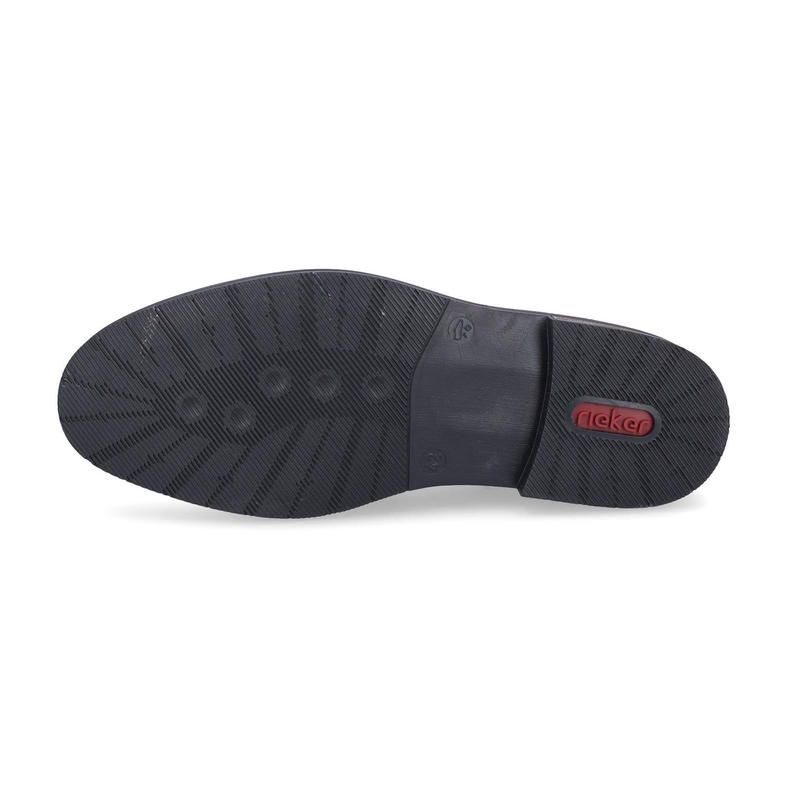 Rieker men's lace-up shoe black