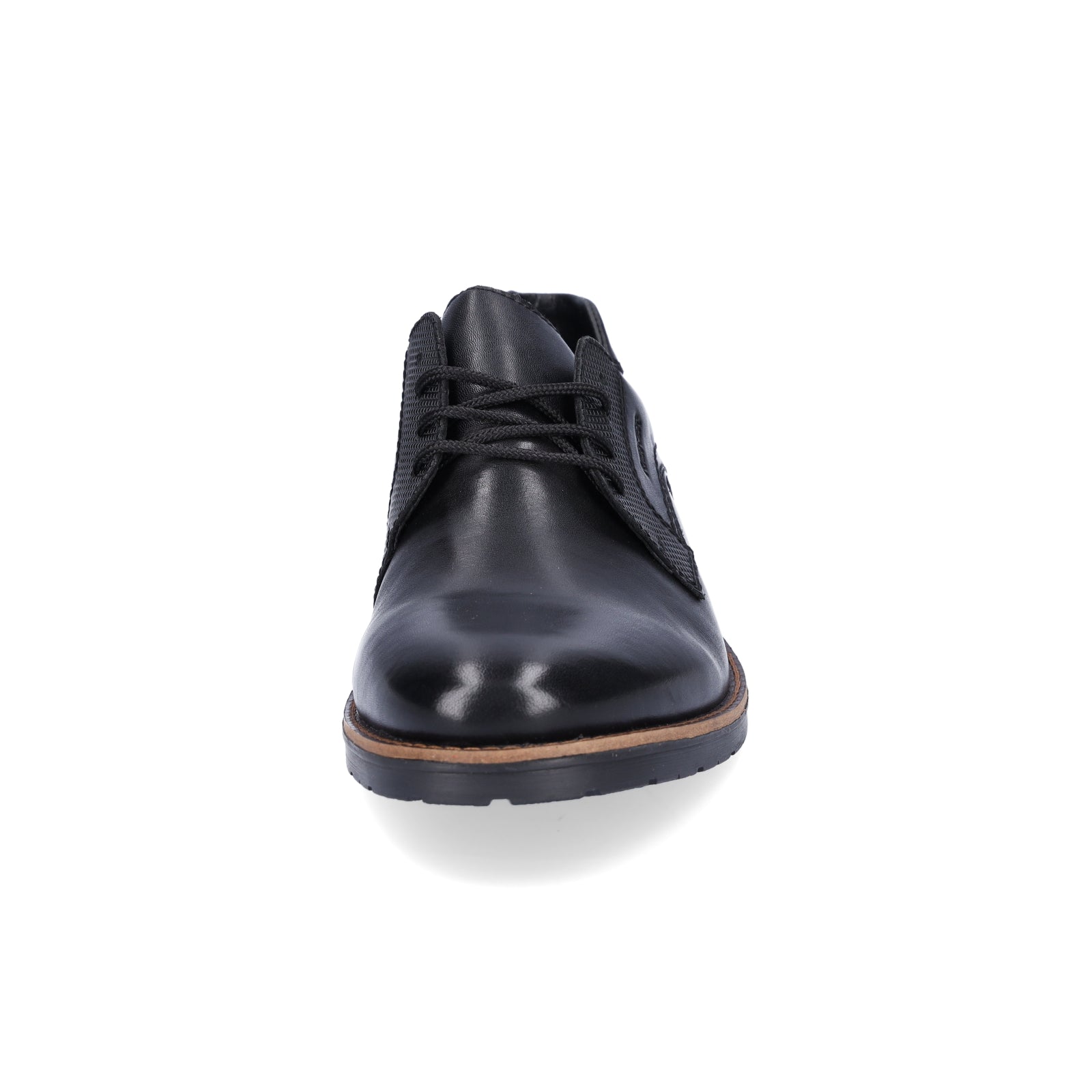 Rieker men's business lace-up shoe black