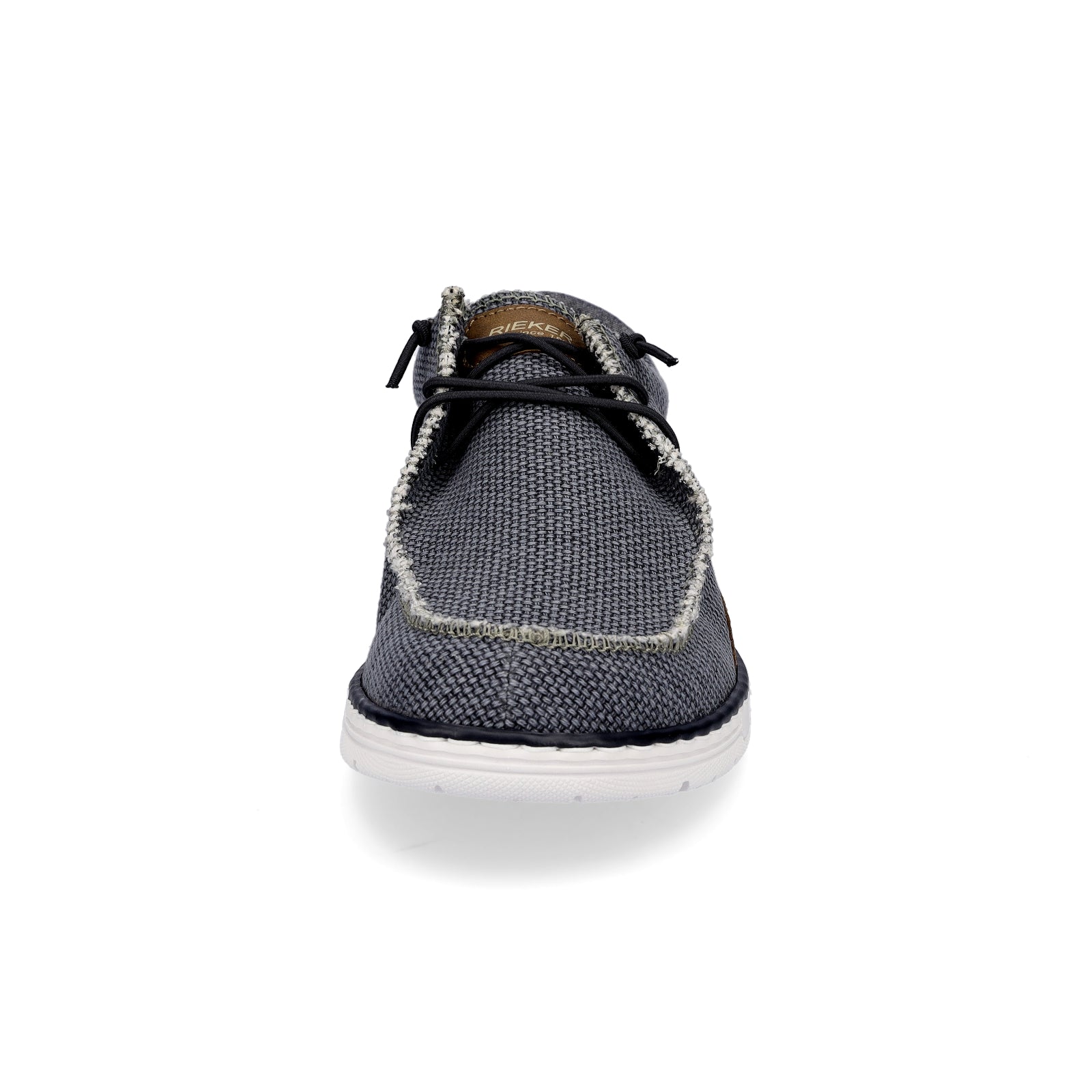 Rieker Herren Canvas Slipper denim blau