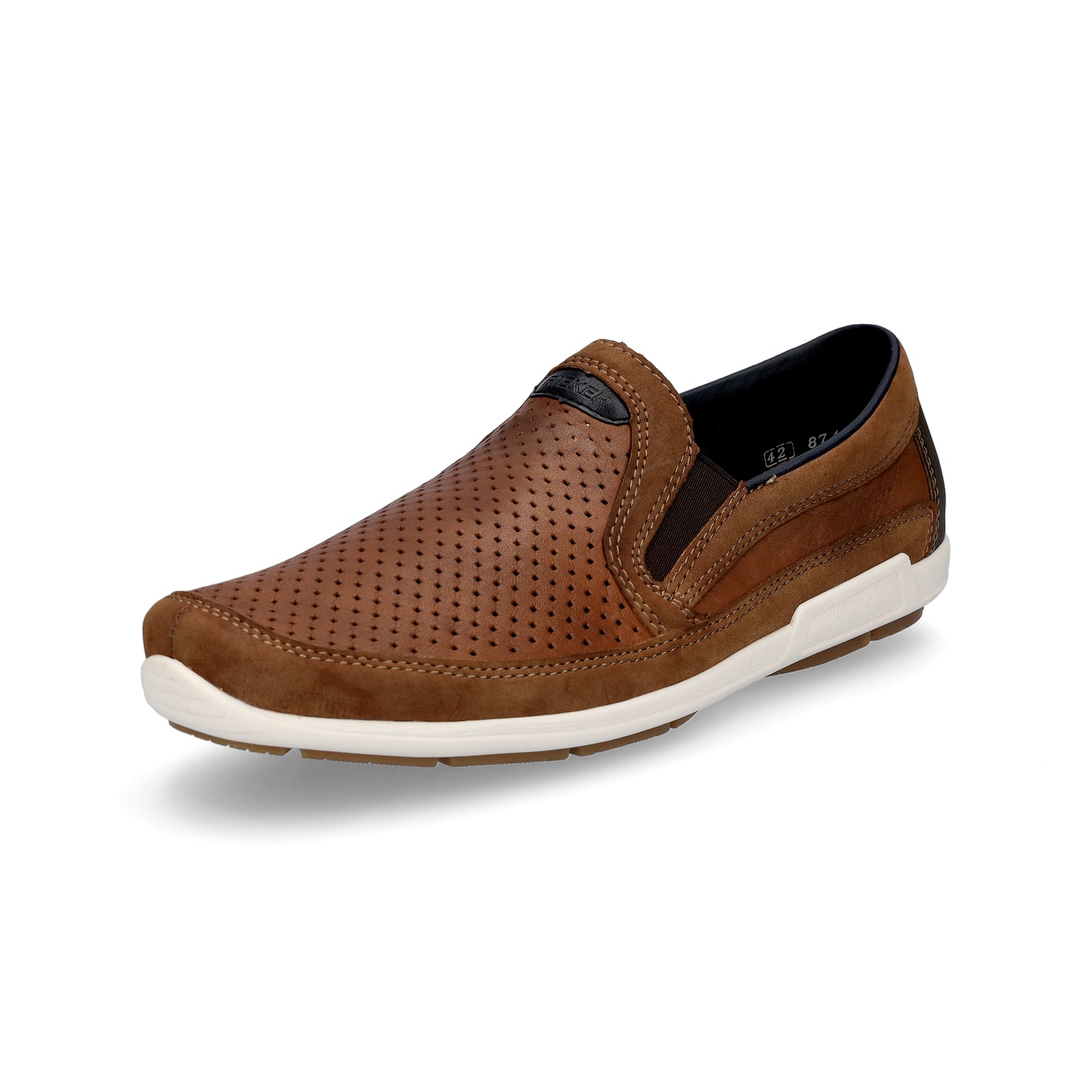 Rieker Herren Slipper braun