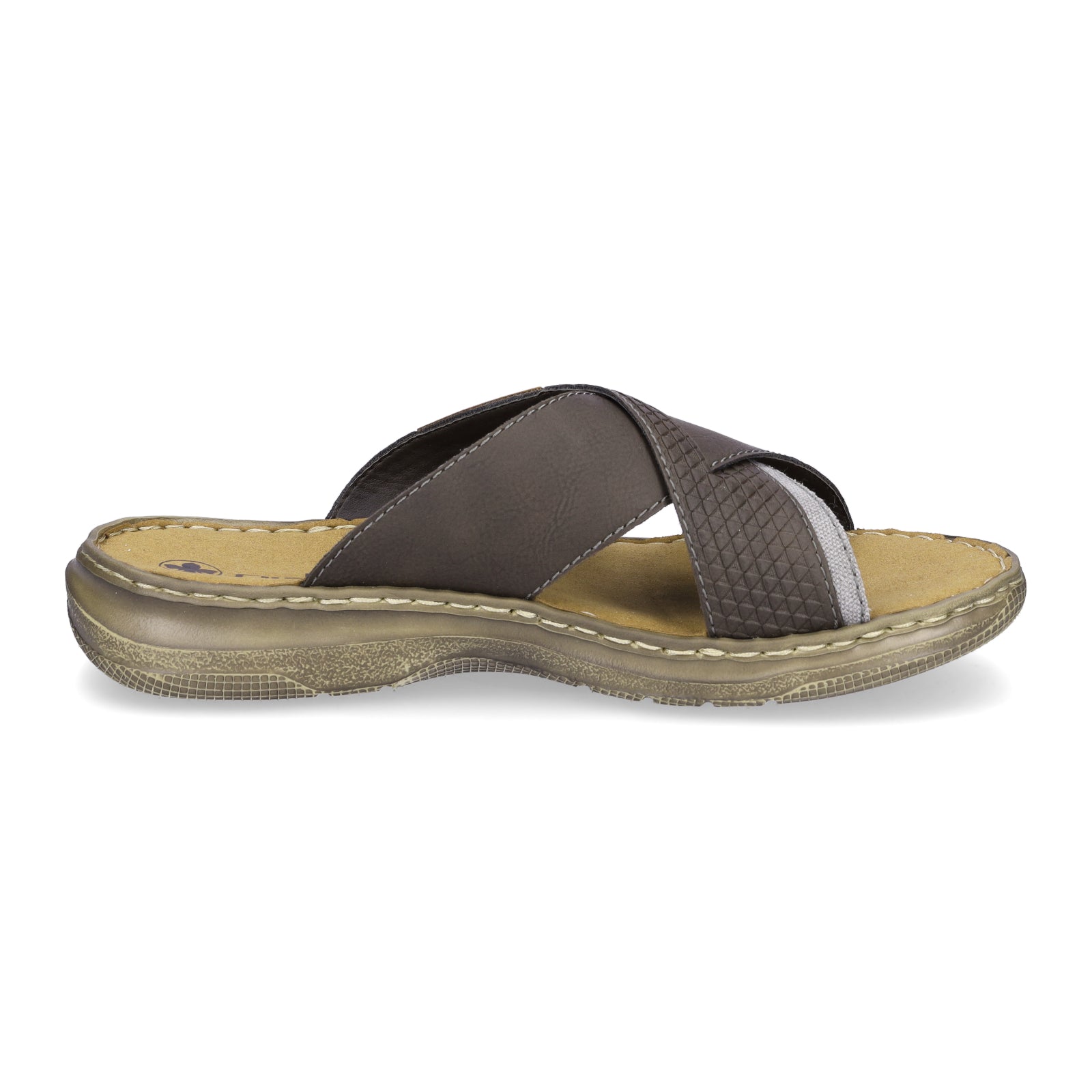 Rieker Herren Pantolette braun