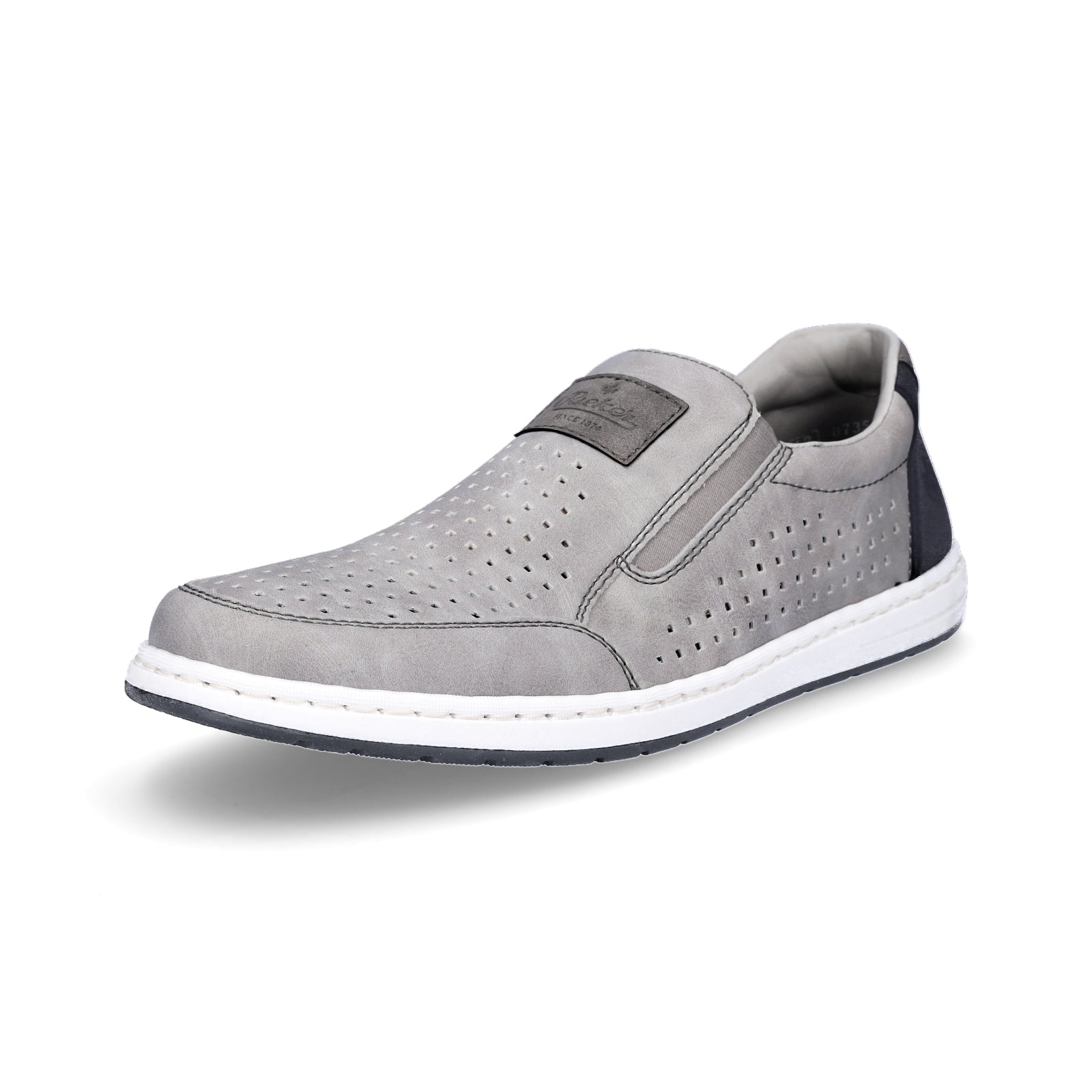 Rieker Herren Slipper grau