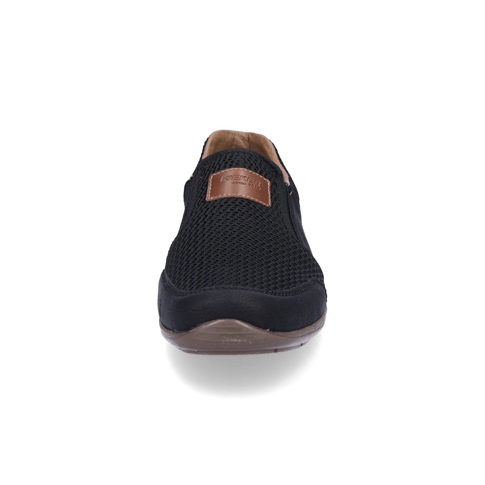 Rieker Herren Slipper schwarz