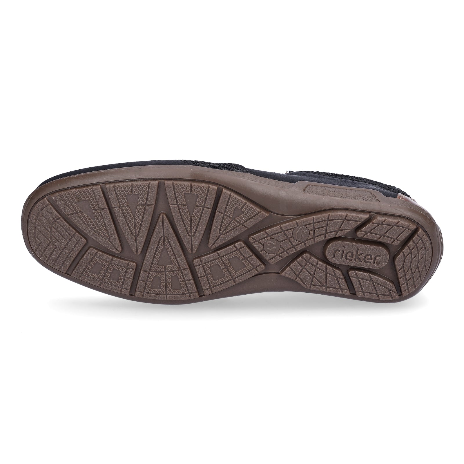 Rieker Herren Slipper schwarz