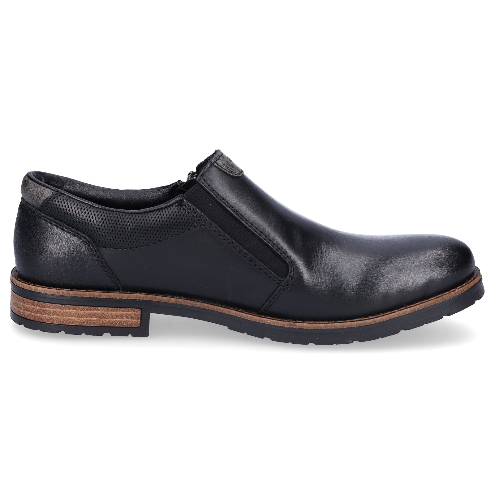 Rieker Herren Business Slipper schwarz
