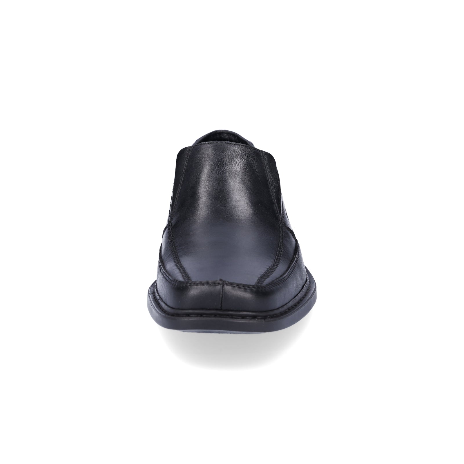 Rieker Herren Business Leder Slipper schwarz