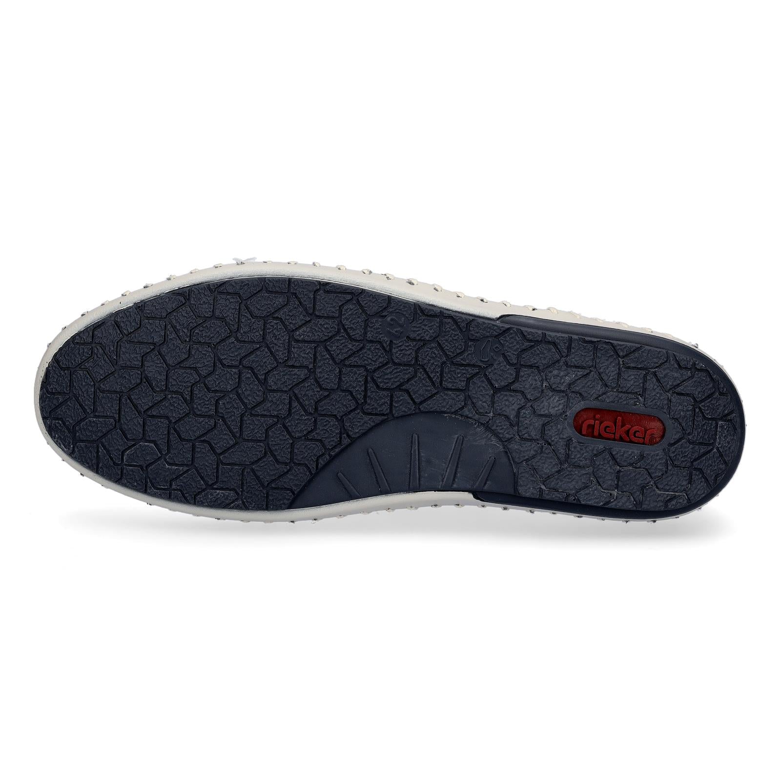 Rieker Herren Slipper weiß