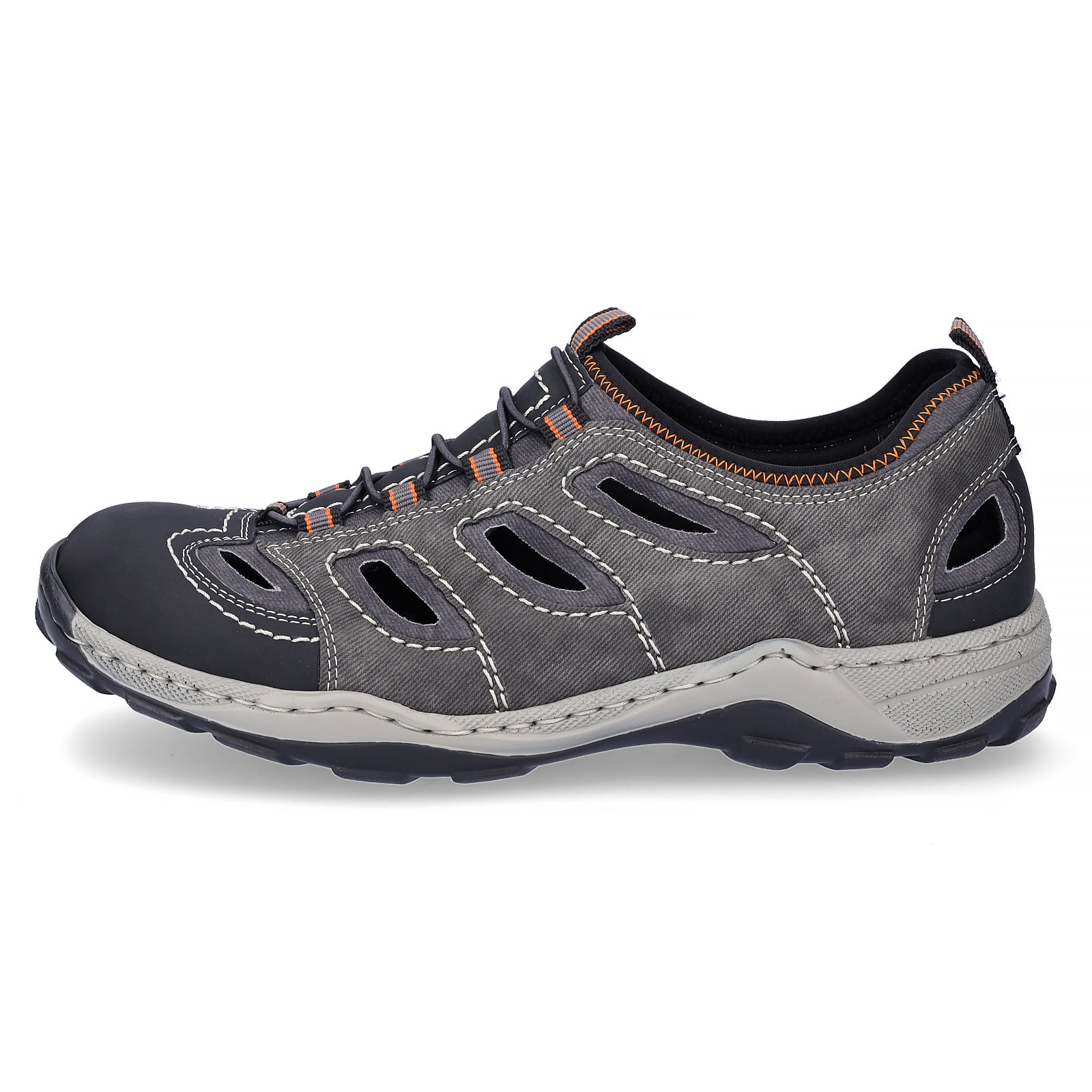 Rieker Herren Sneaker grau