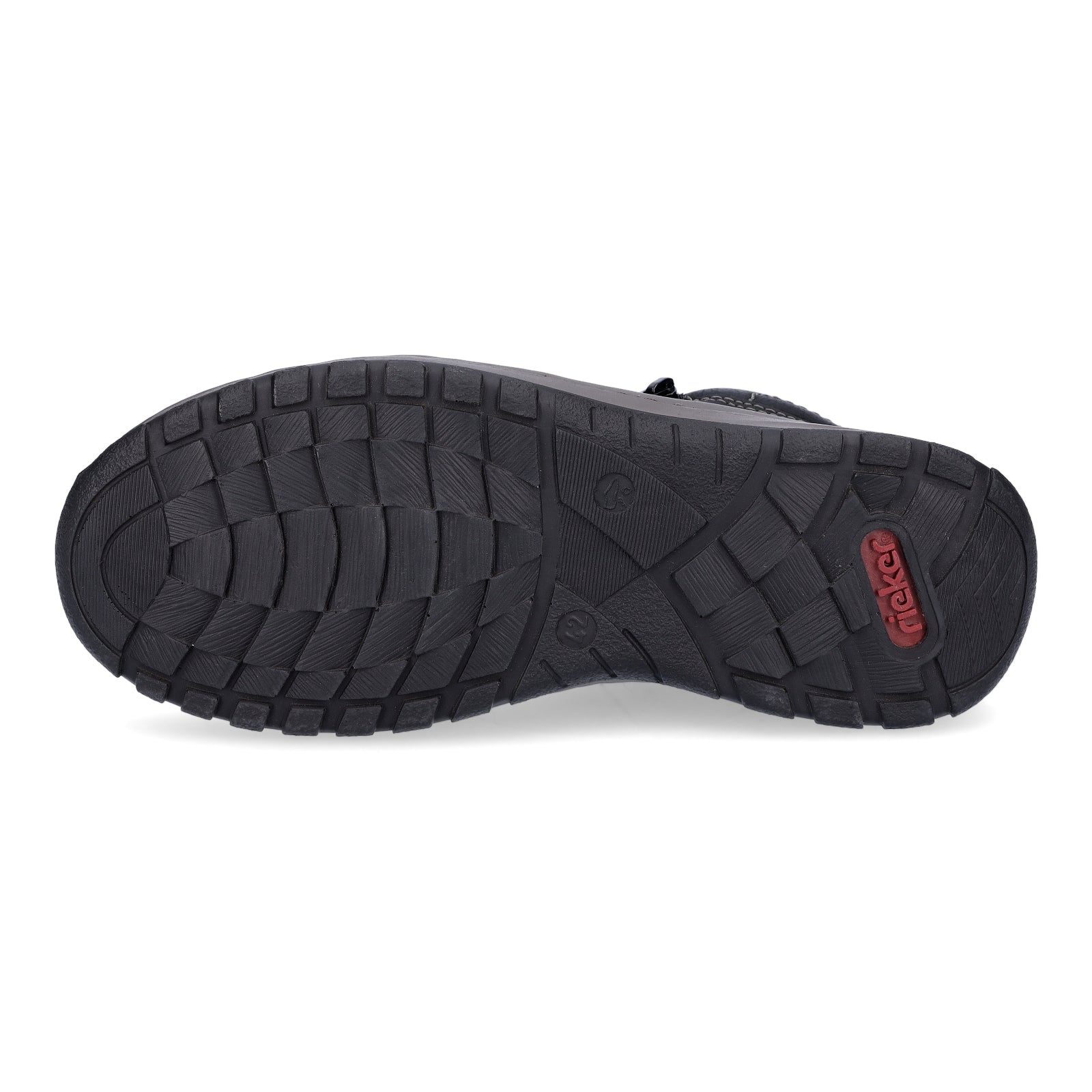 Rieker Herren Boot grau schwarz