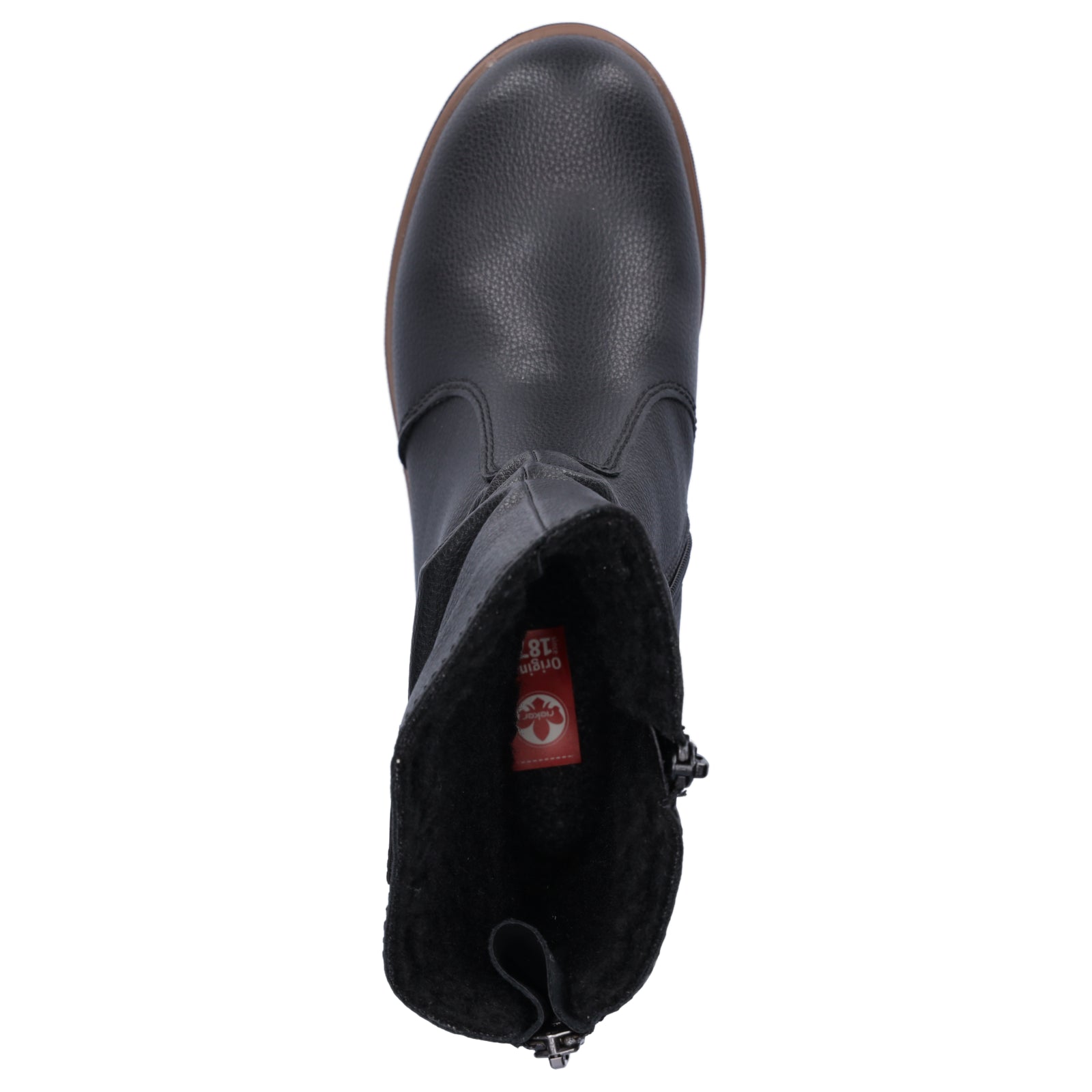 Rieker Damen Boot schwarz