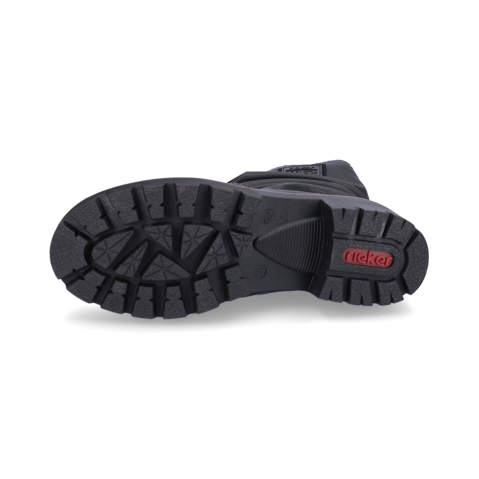 Rieker Damen Boot schwarz