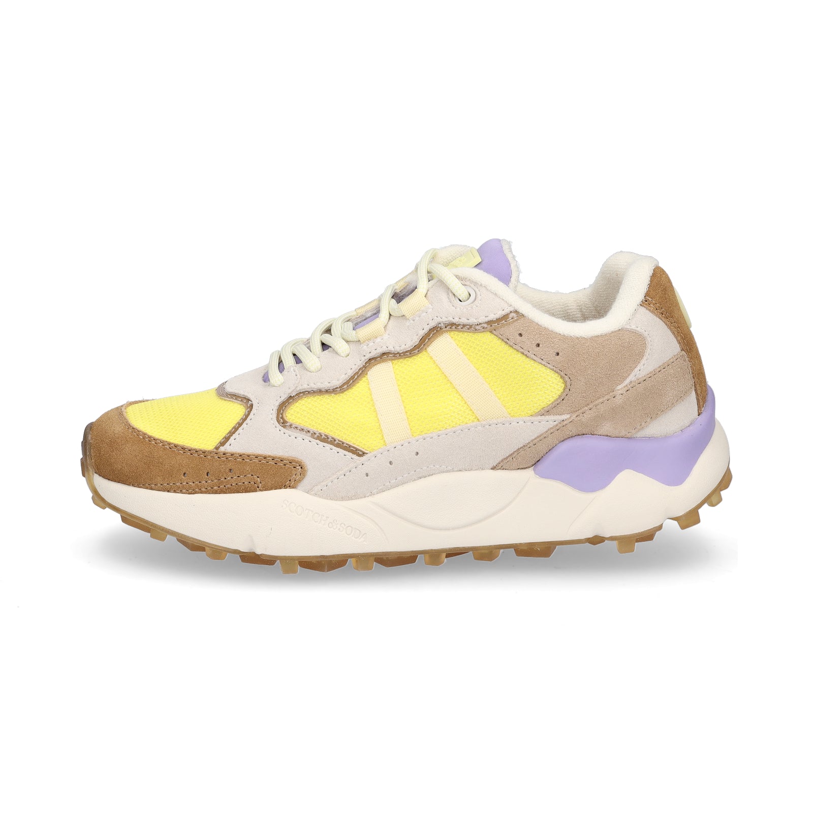 Scotch & Soda Damen Sneaker Mount W braun gelb