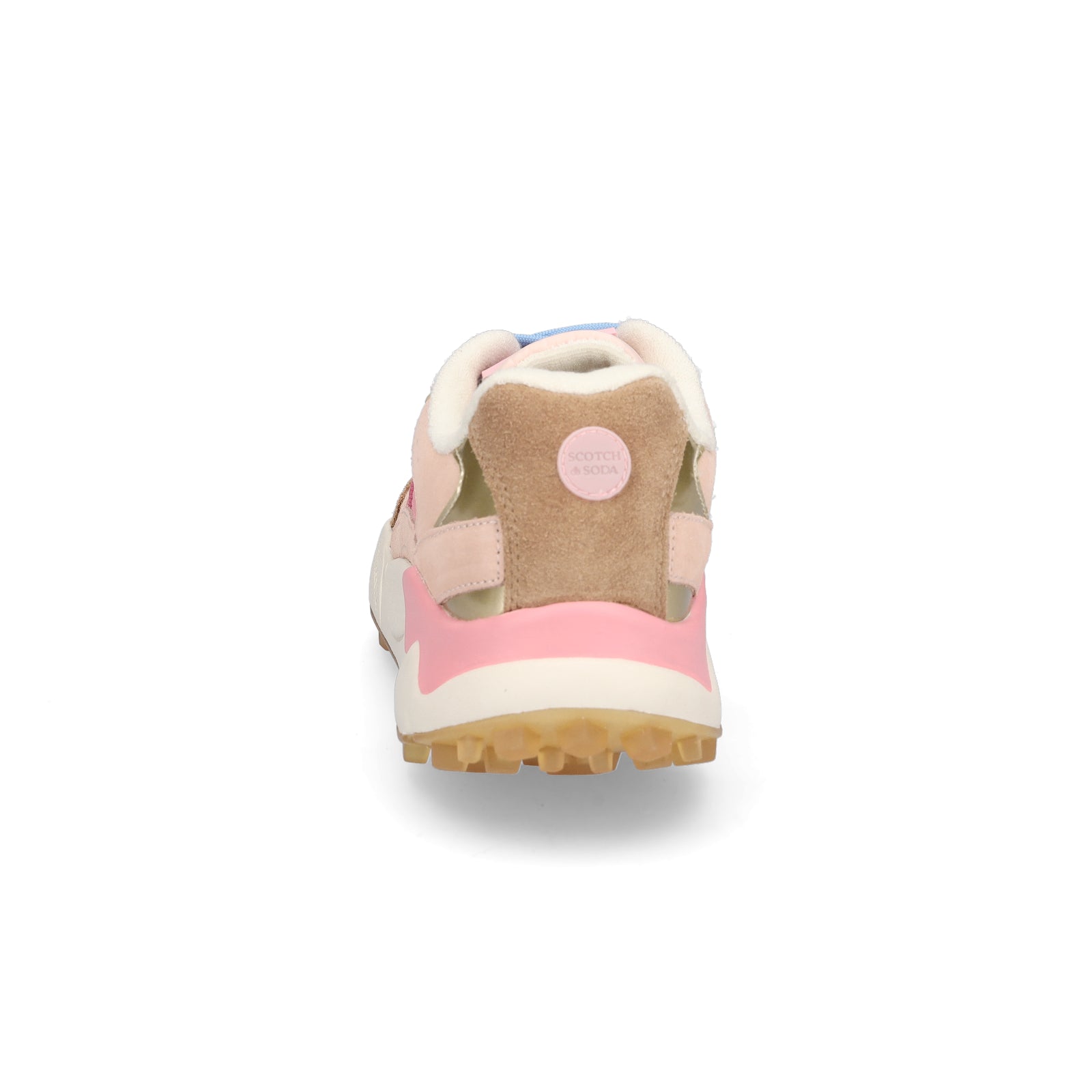 Scotch & Soda Damen Sneaker Mount W khaki pink