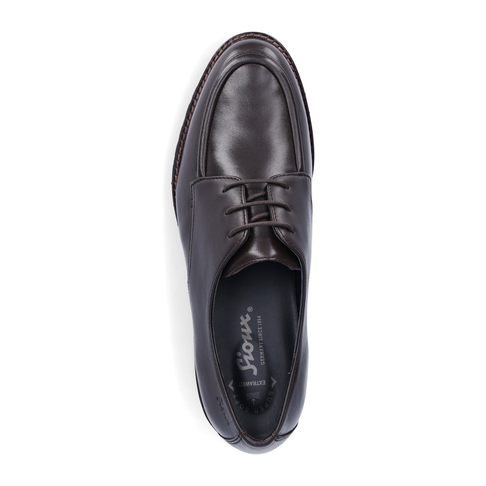 Sioux Damen Schnürschuh Meredith-749-H braun