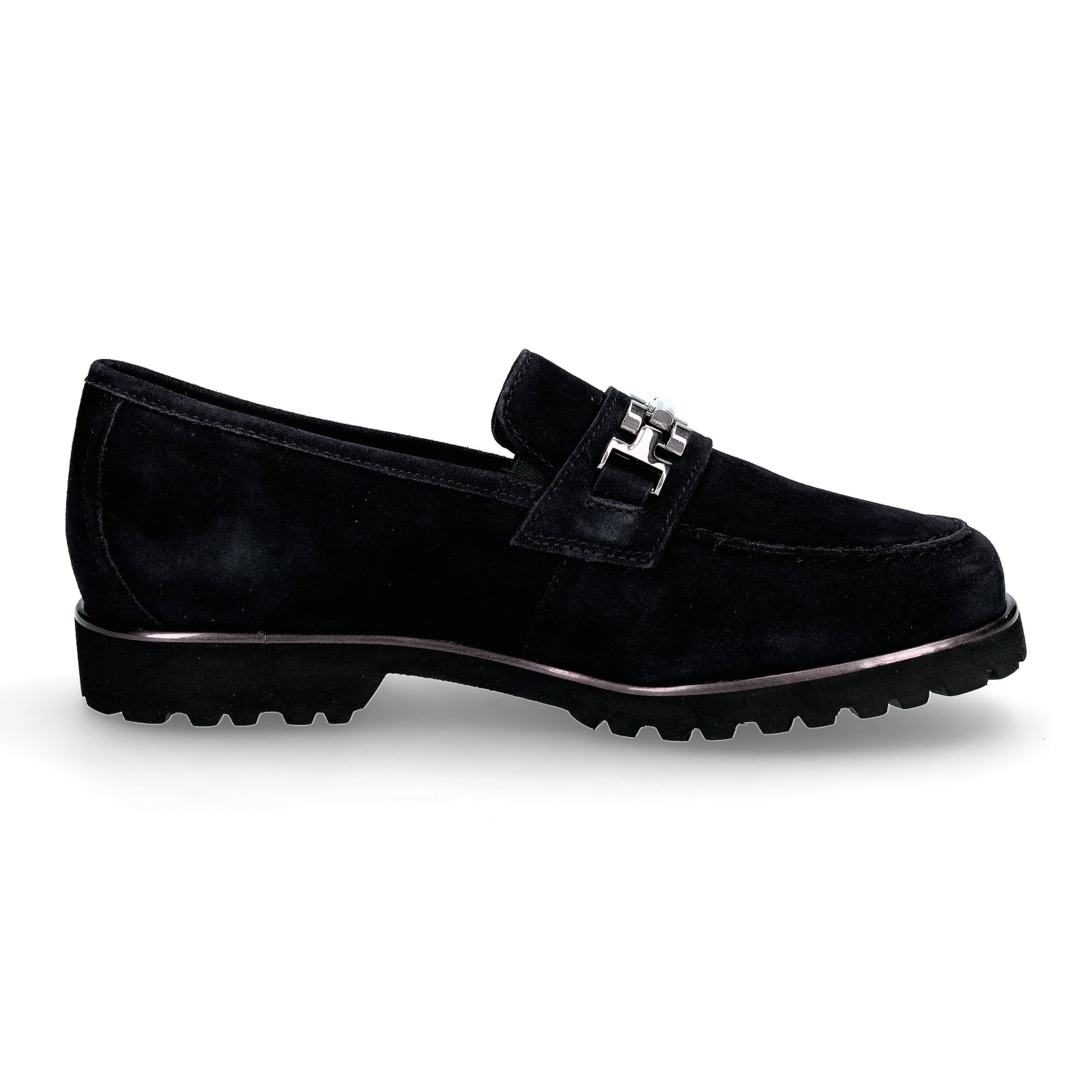 Sioux Damen Slipper Meredith-752-H dunkelblau