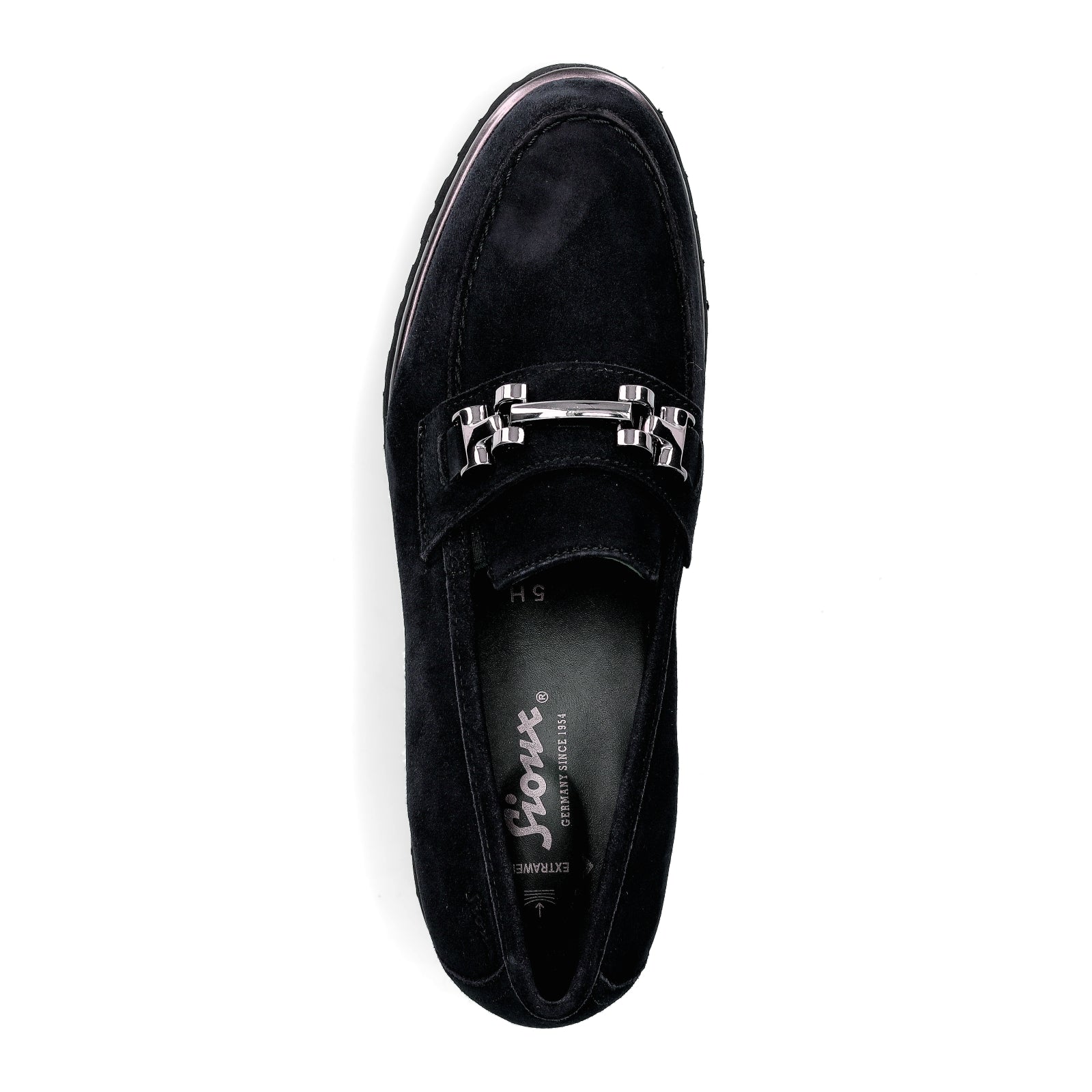 Sioux Damen Slipper Meredith-752-H dunkelblau