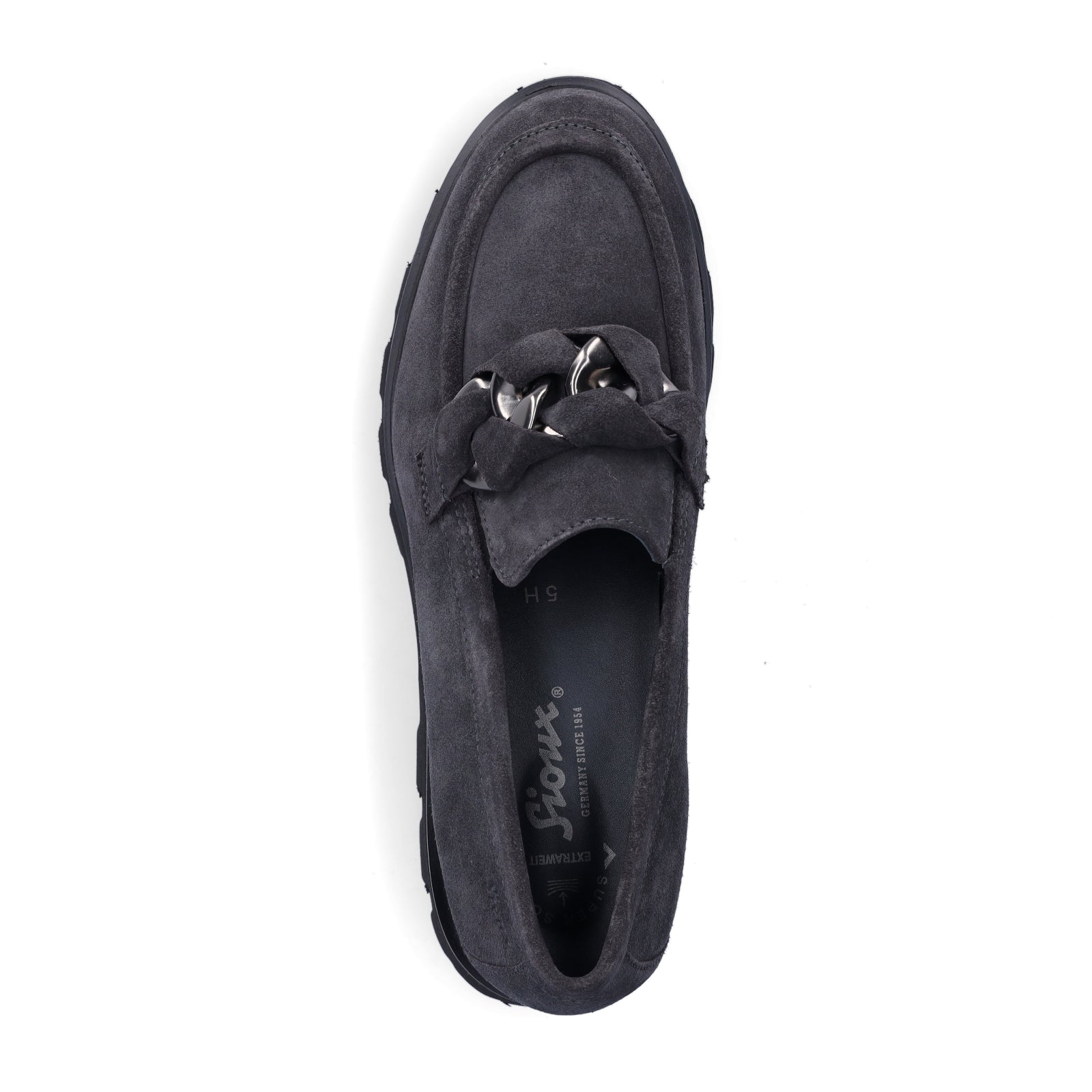 Sioux Damen Slipper Meredira-727-H grau