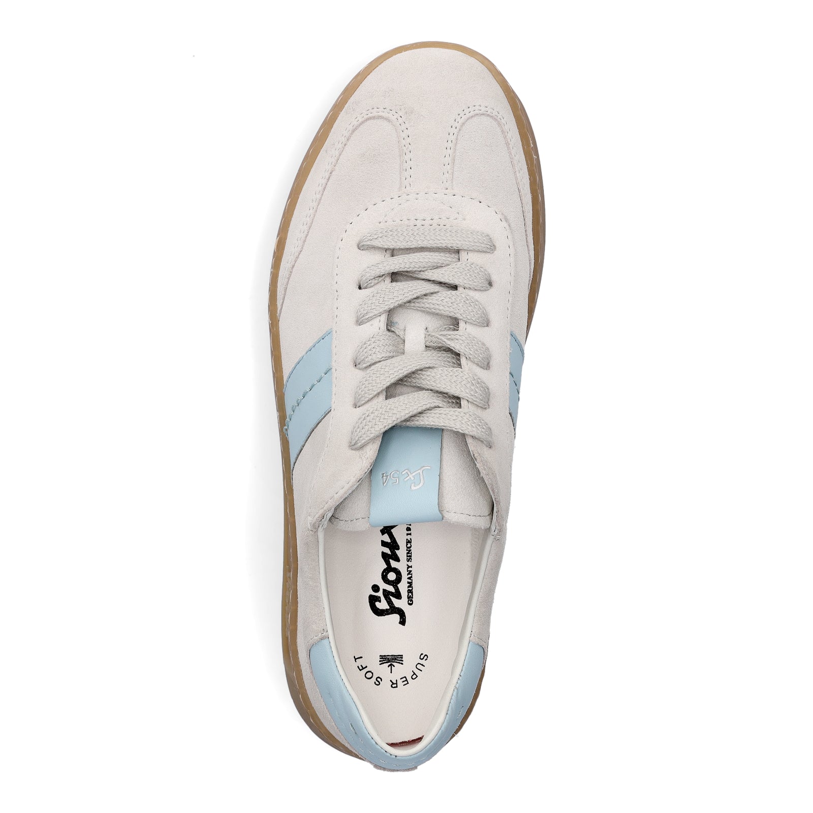 Sioux Damen Sneaker Tedroso-Da-717 hellgrau