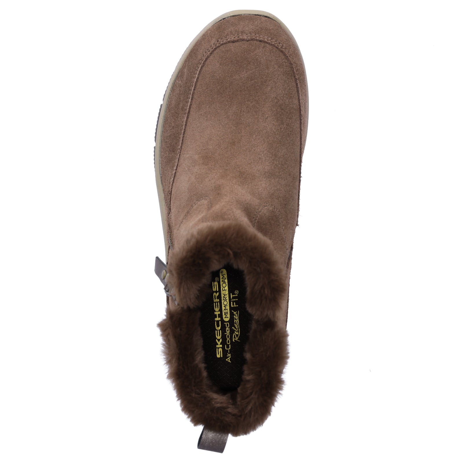 Skechers Women's Boot Easy Going Cool Zip! brown