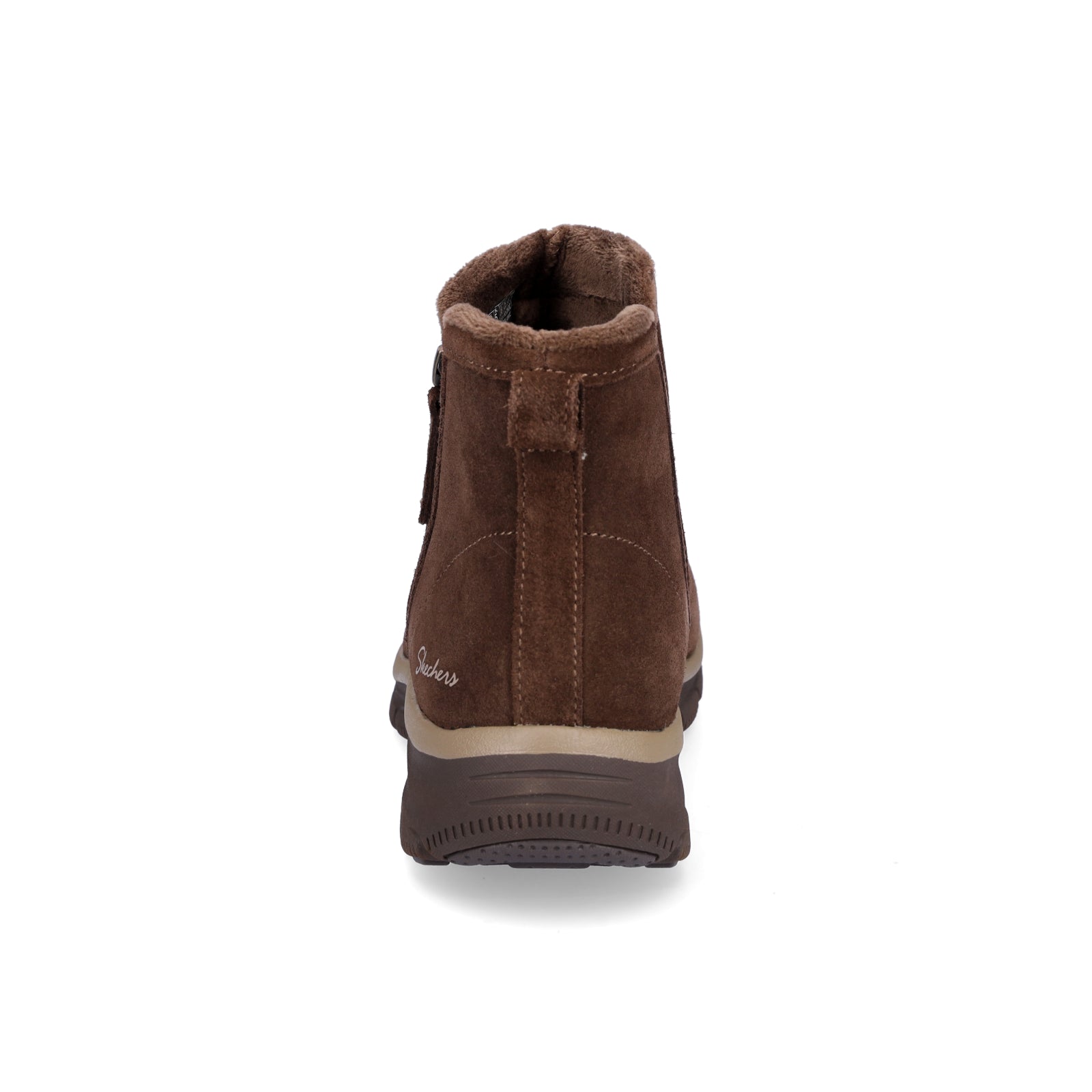 Skechers Damen Boot Easy Going Urban Zip braun
