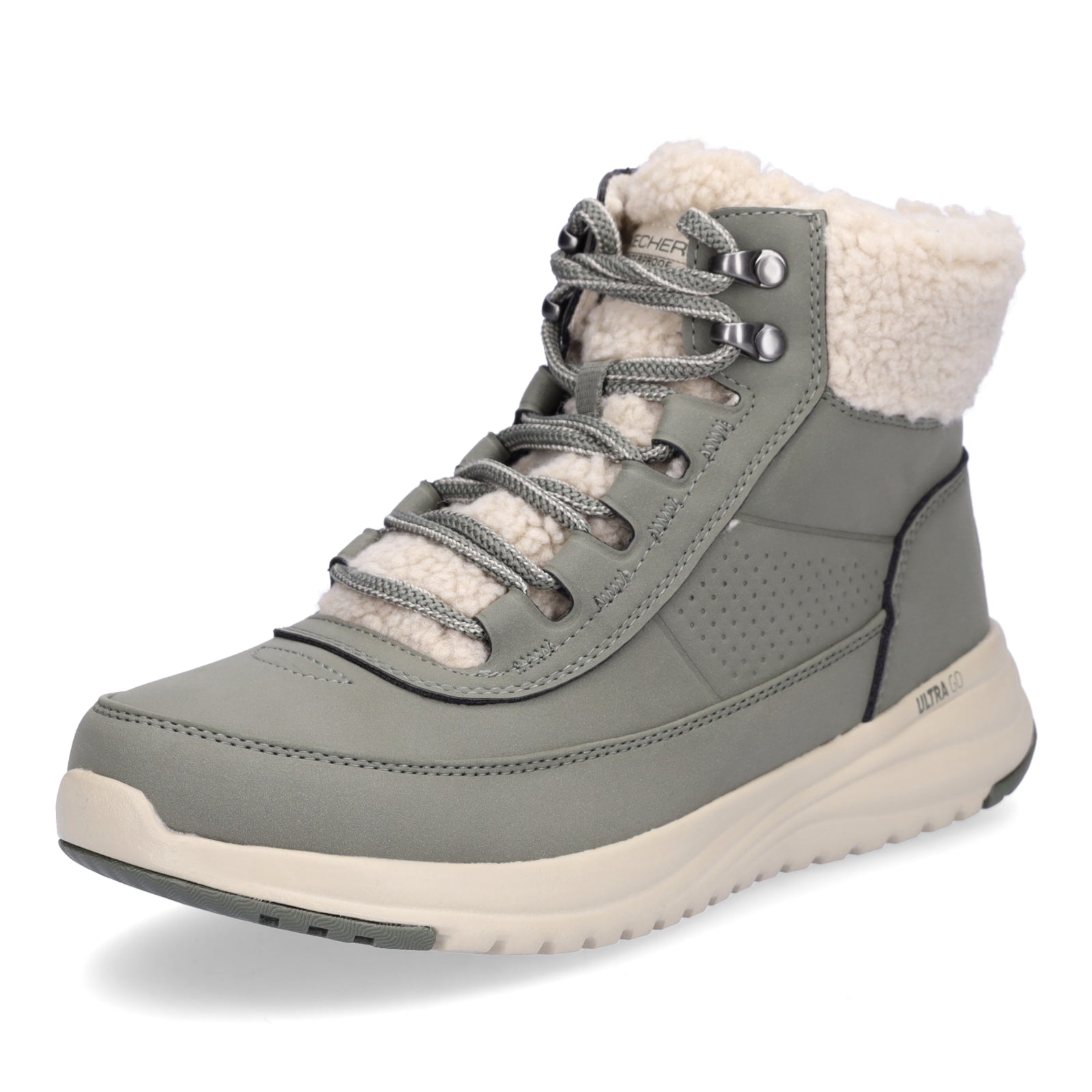 Skechers Damen Schnürboot On-The-Go Stellar Alpine Adventure olive