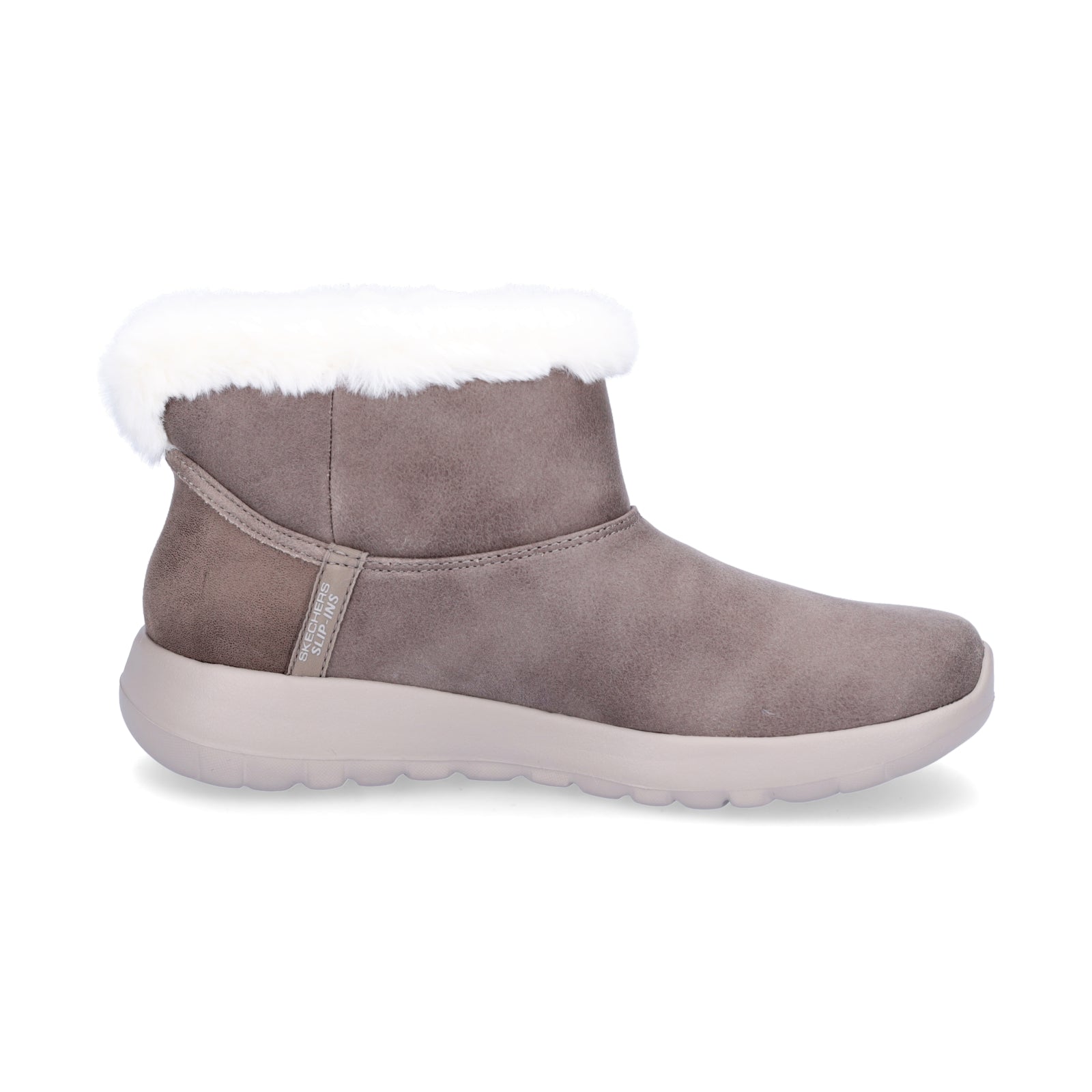Skechers women's boot On-The-Go Joy Cozy Dream taupe