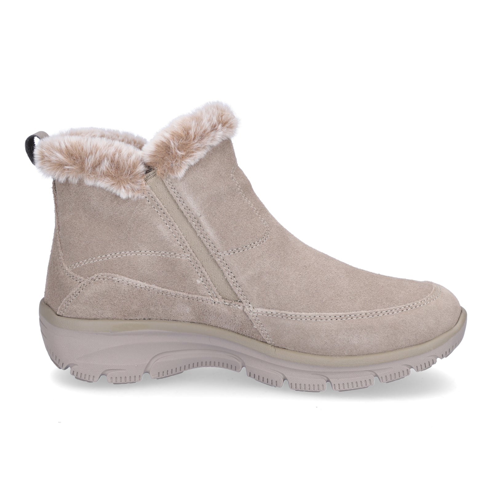 Skechers Damen Boot Easy Going Cool Zip! taupe