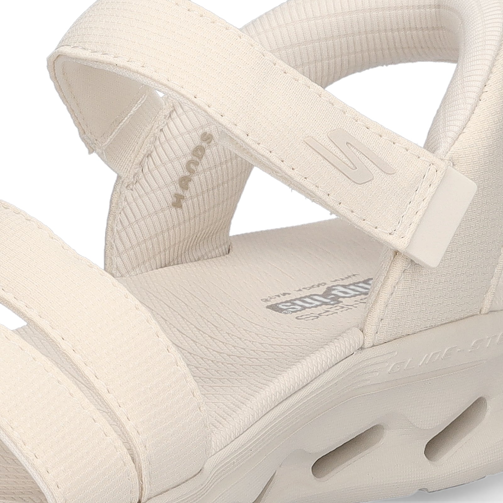 Skechers Damen Sandale Go Walk Glide-Step 2.0 Ella offwhite