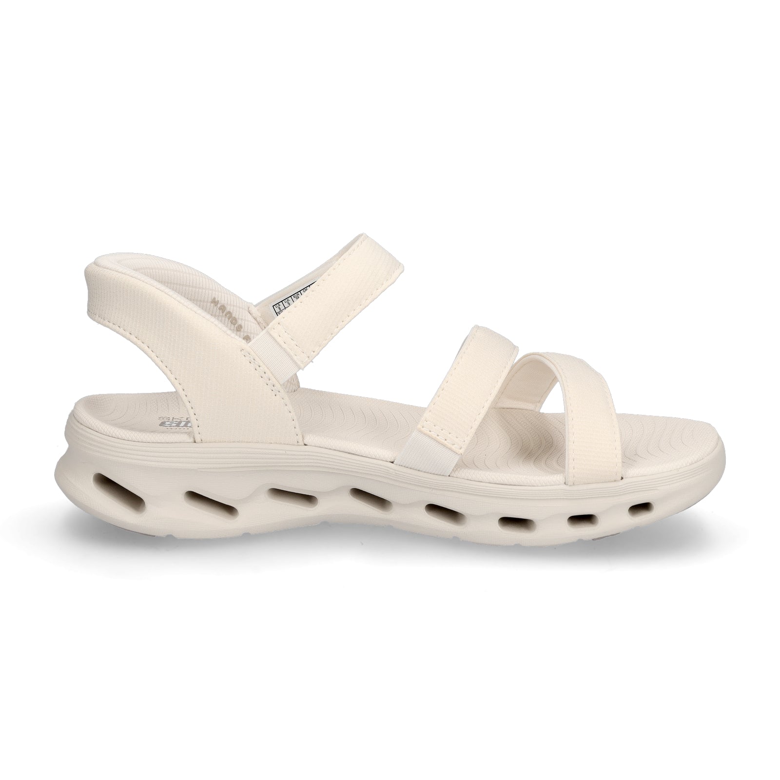 Skechers Damen Sandale Go Walk Glide-Step 2.0 Ella offwhite