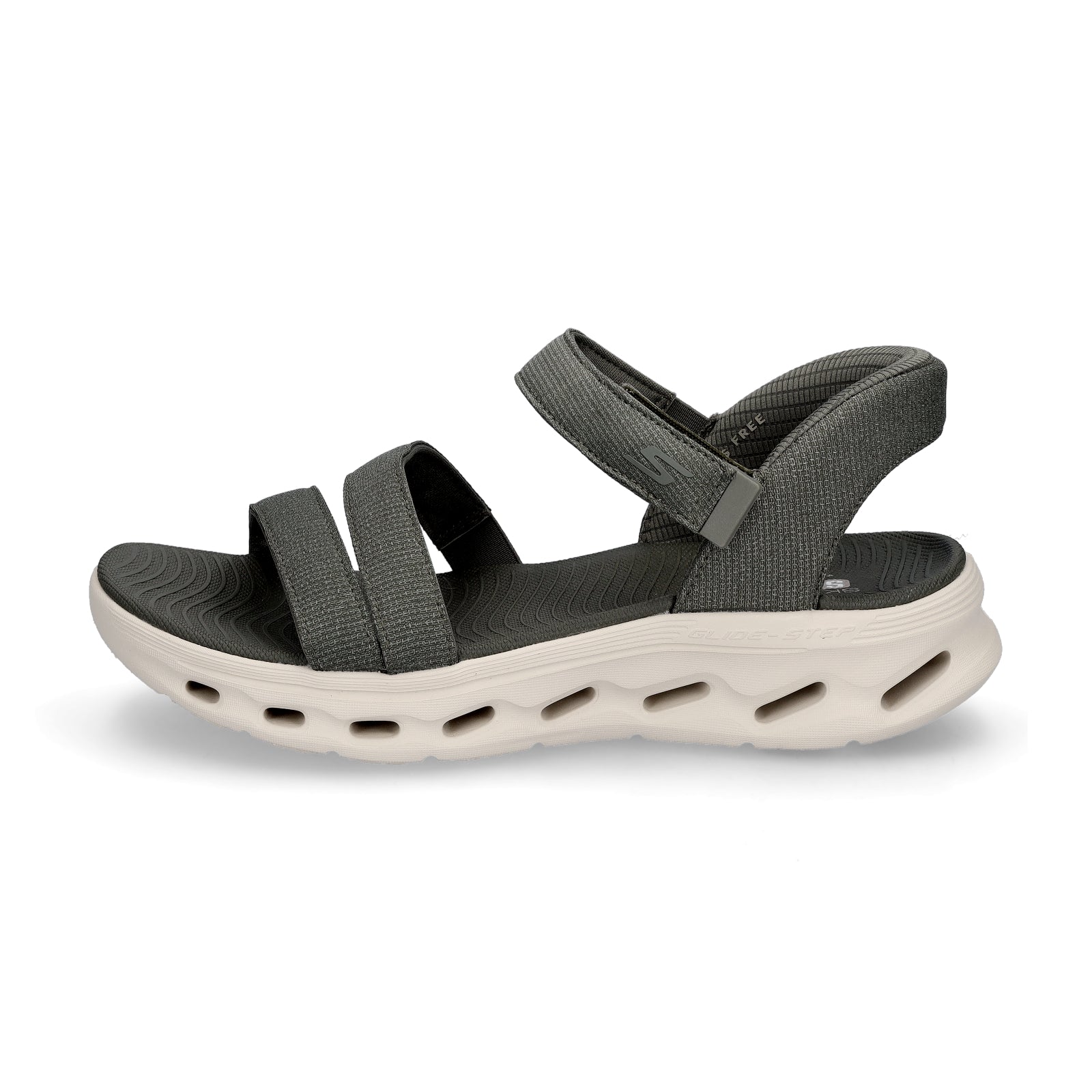 Skechers Damen Sandale Go Walk Glide-Step 2.0 Ella oliv