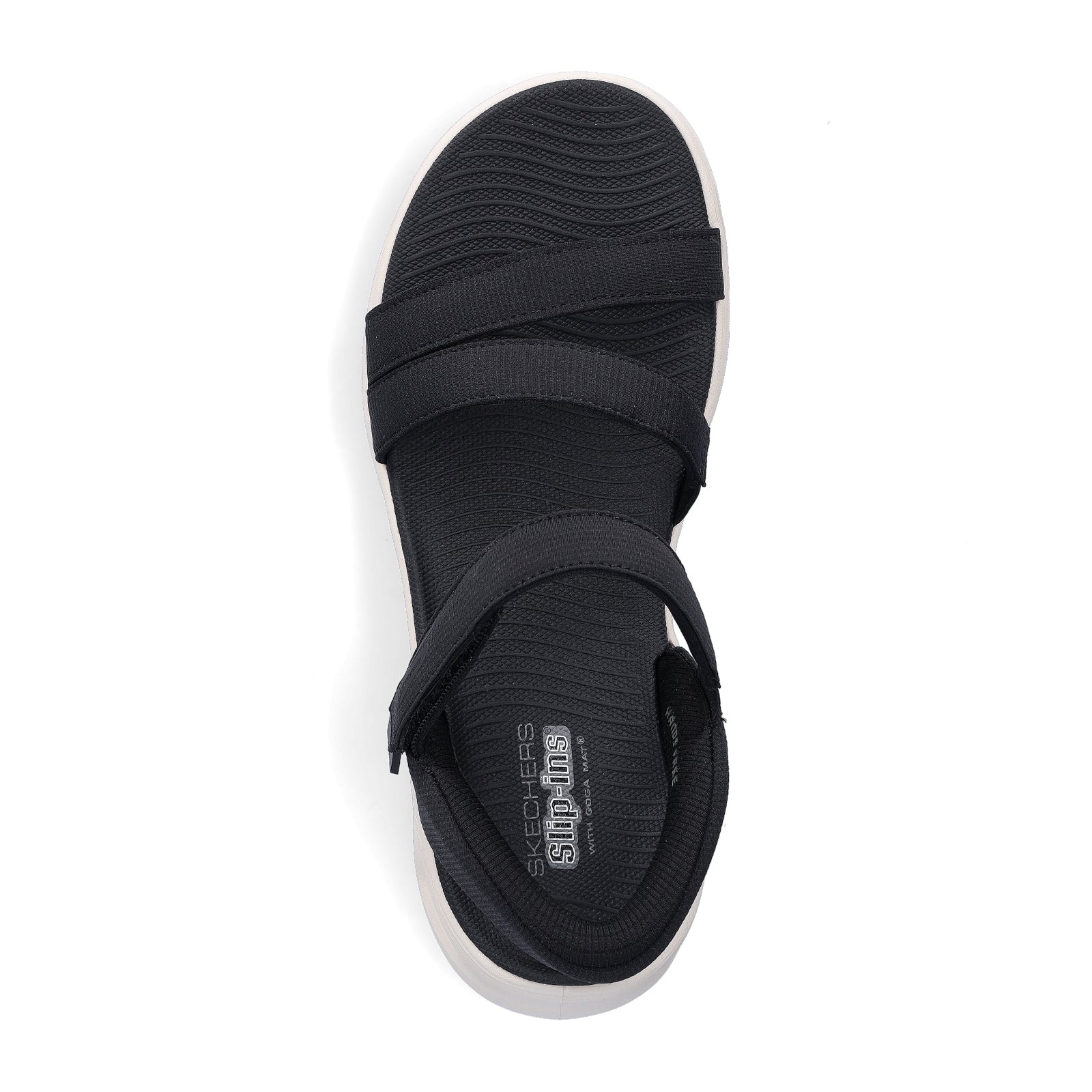 Skechers Women's Sandal Go Walk Glide-Step 2.0 Ella Black